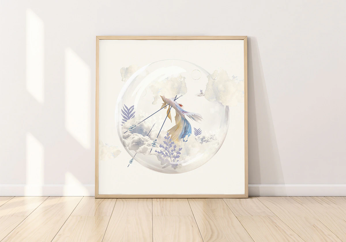  Flying fish by Marcos Morales...