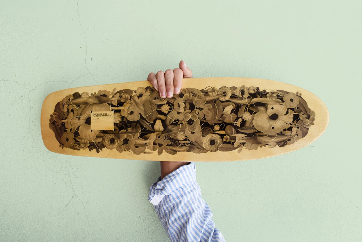 Longboard skate design