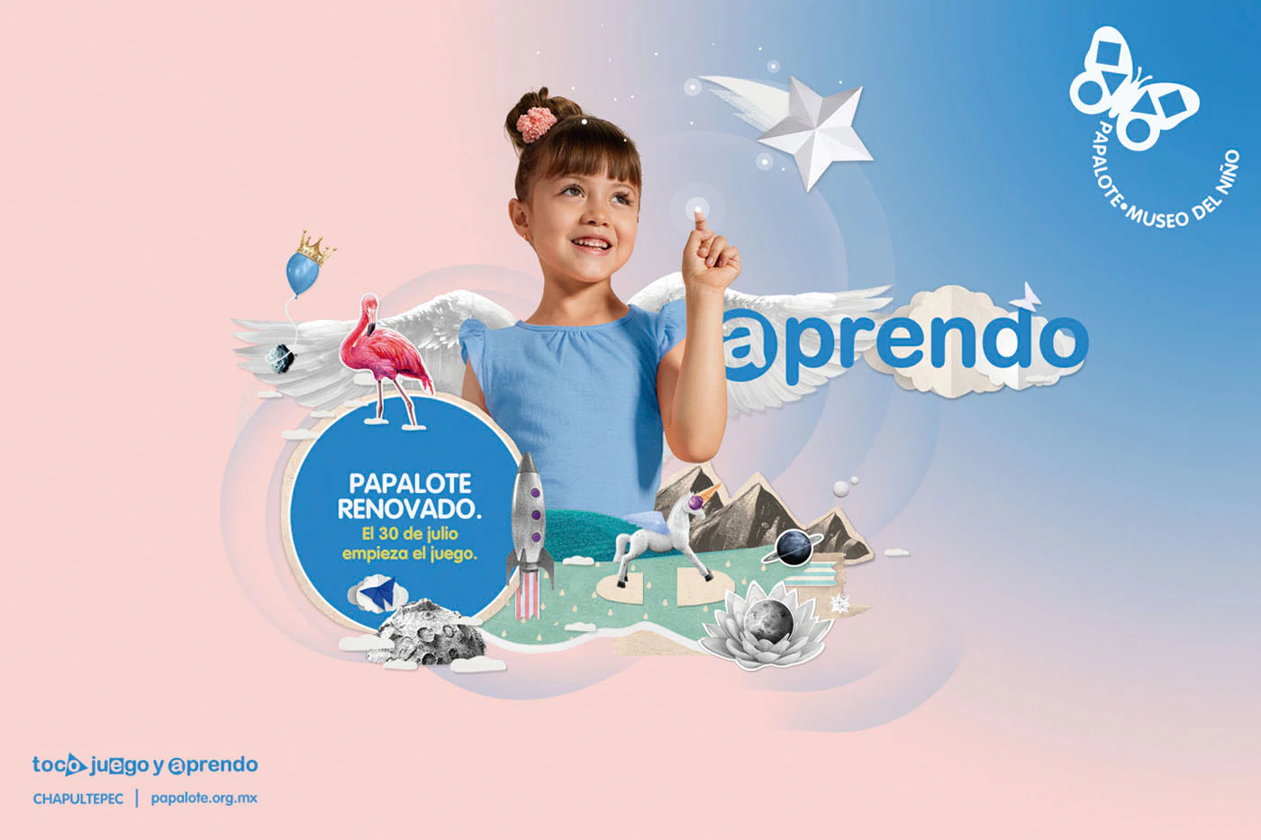 MUSEO PAPALOTE DIGITAL COLLAGES CAMPAIGN by Marcos Morales...