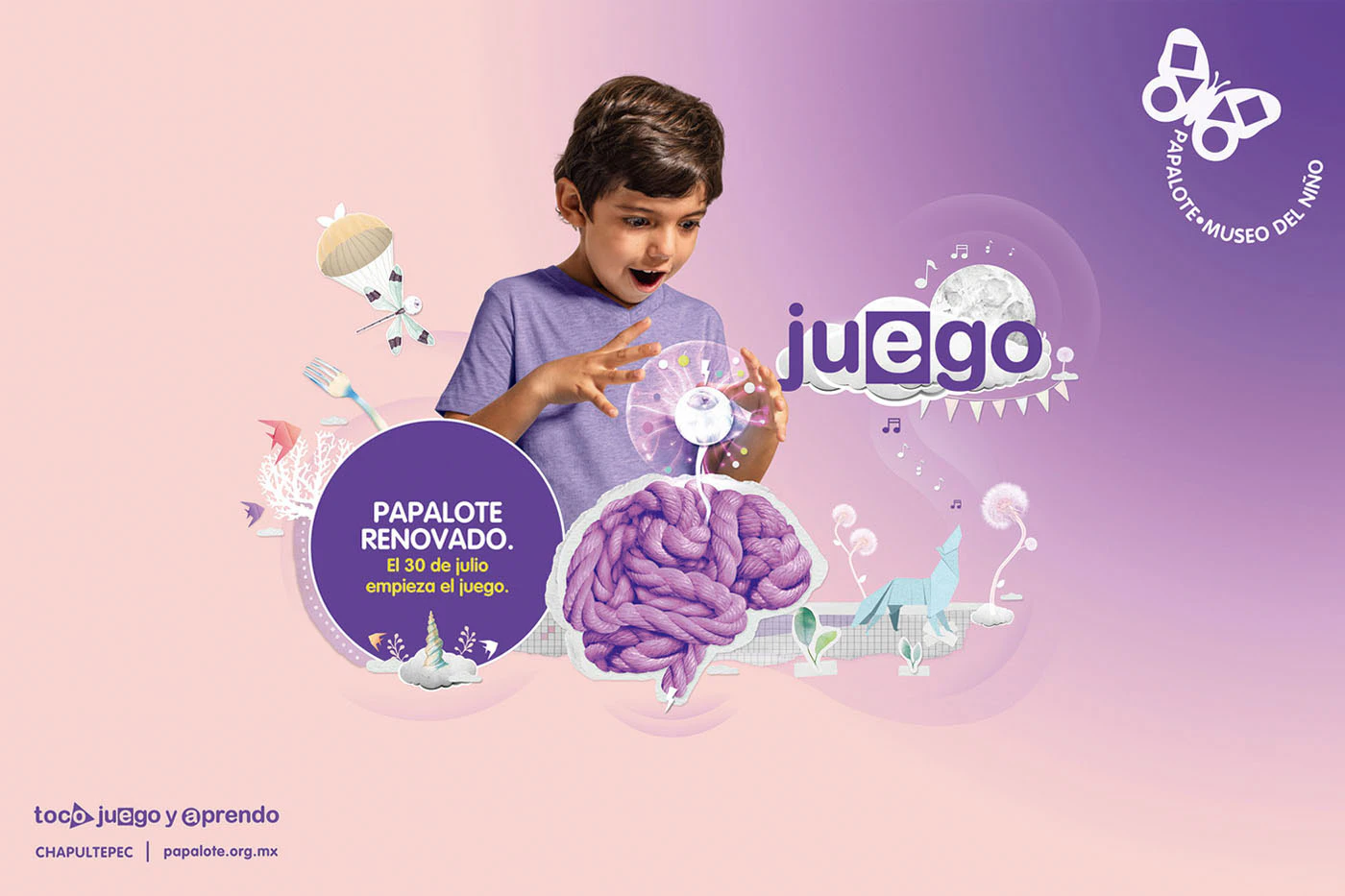 MUSEO PAPALOTE DIGITAL COLLAGES CAMPAIGN by Marcos Morales...