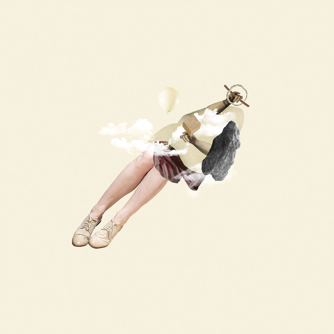 Digital collage illustrations by Marcos Morales...