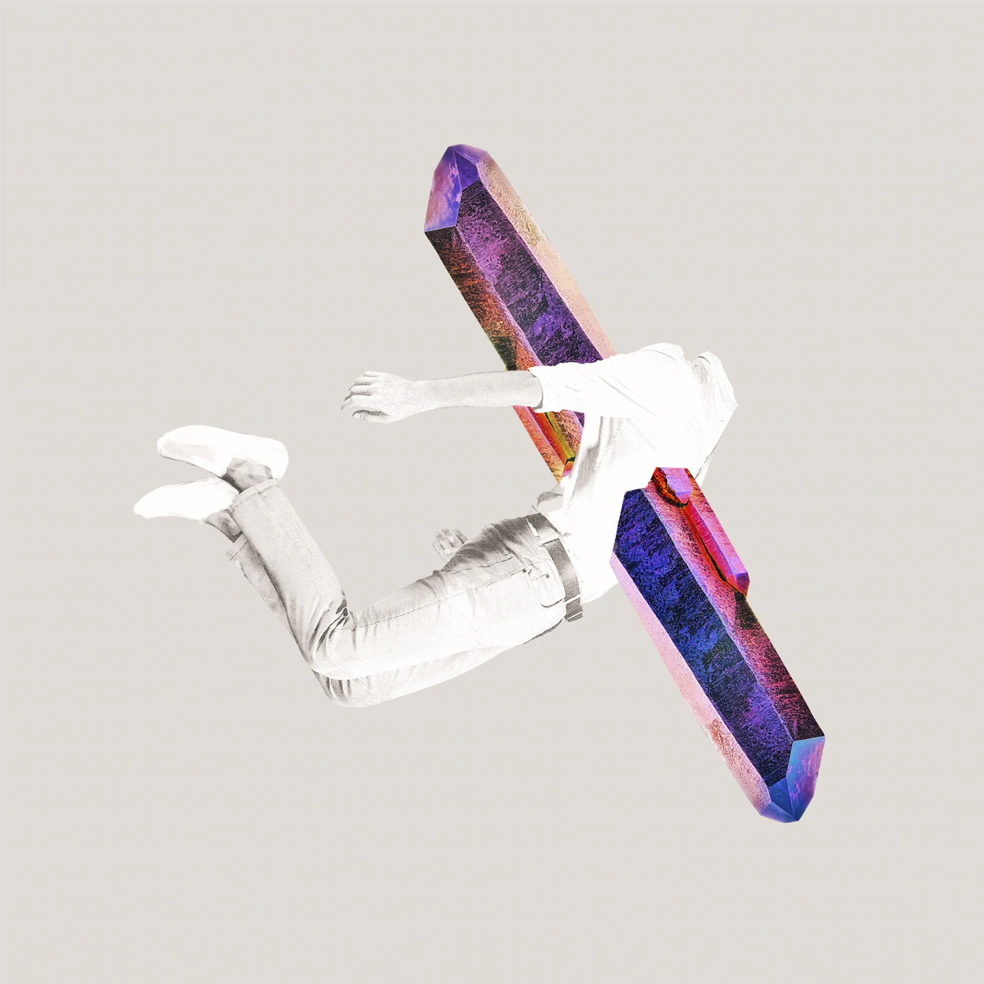 Digital collage illustrations by Marcos Morales...