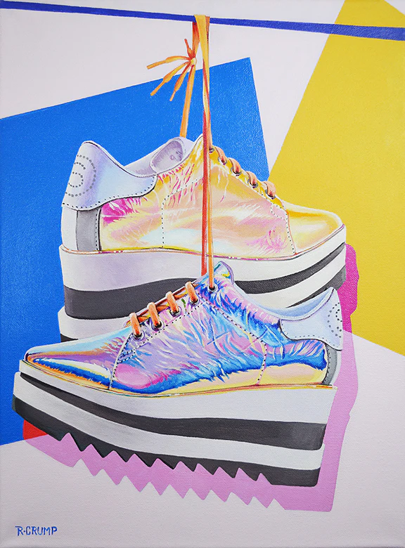 Mystery of the Flying Kicks Fine Art by Rapheal Crump...