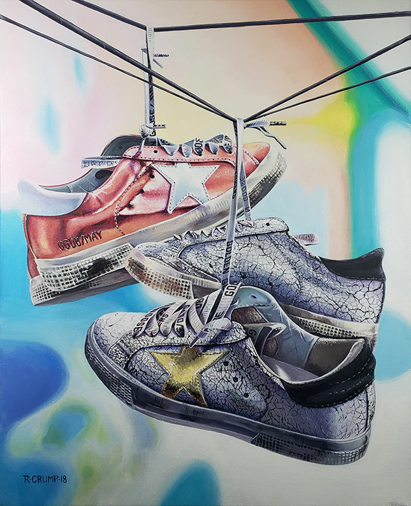 Mystery of the Flying Kicks Fine Art by Rapheal Crump...