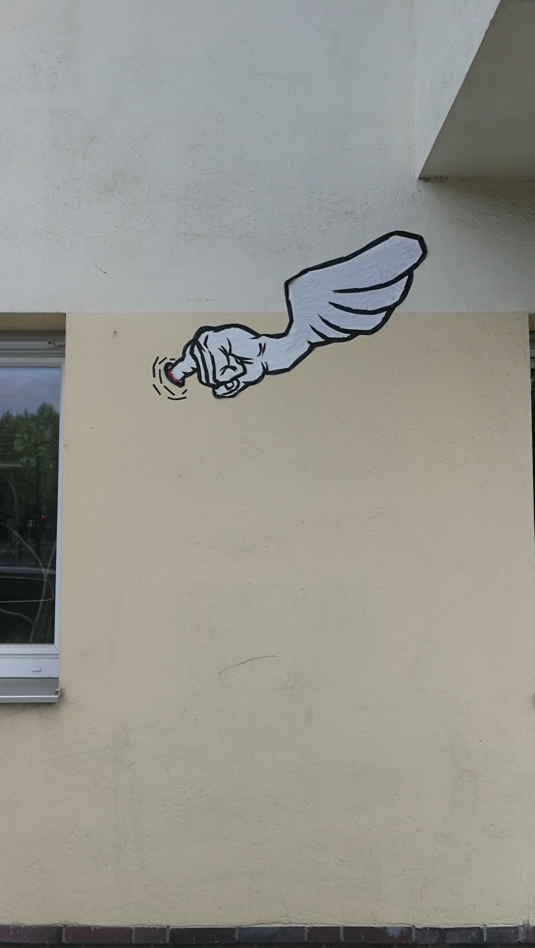 SELFIES (My deaf Ears)- Duct Tape Street Art  by OSTAP (OST.UP)...