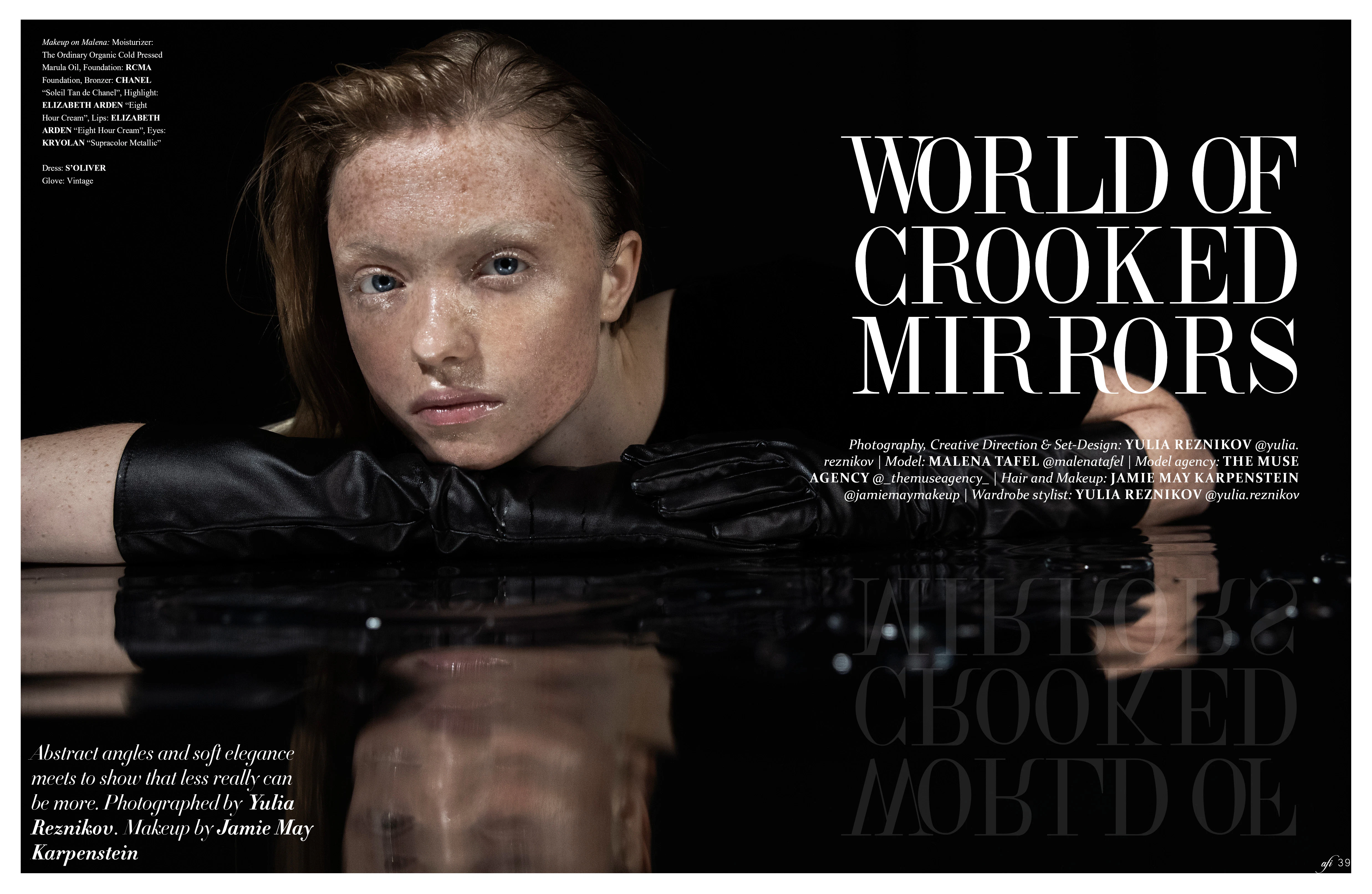 World of crooked mirrors BEAUTY EDITORIAL