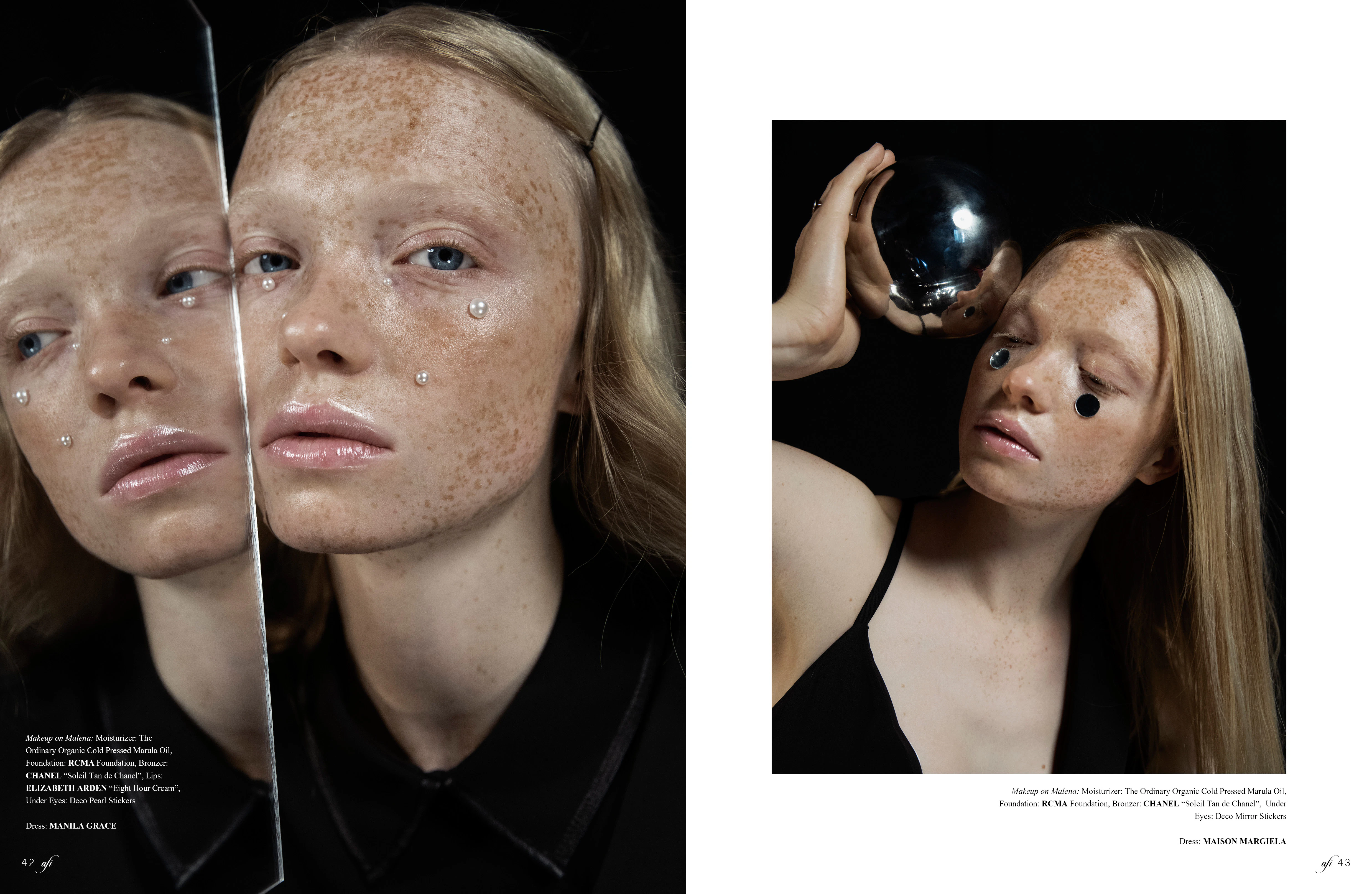 World of crooked mirrors BEAUTY EDITORIAL by Yulia Reznikov...