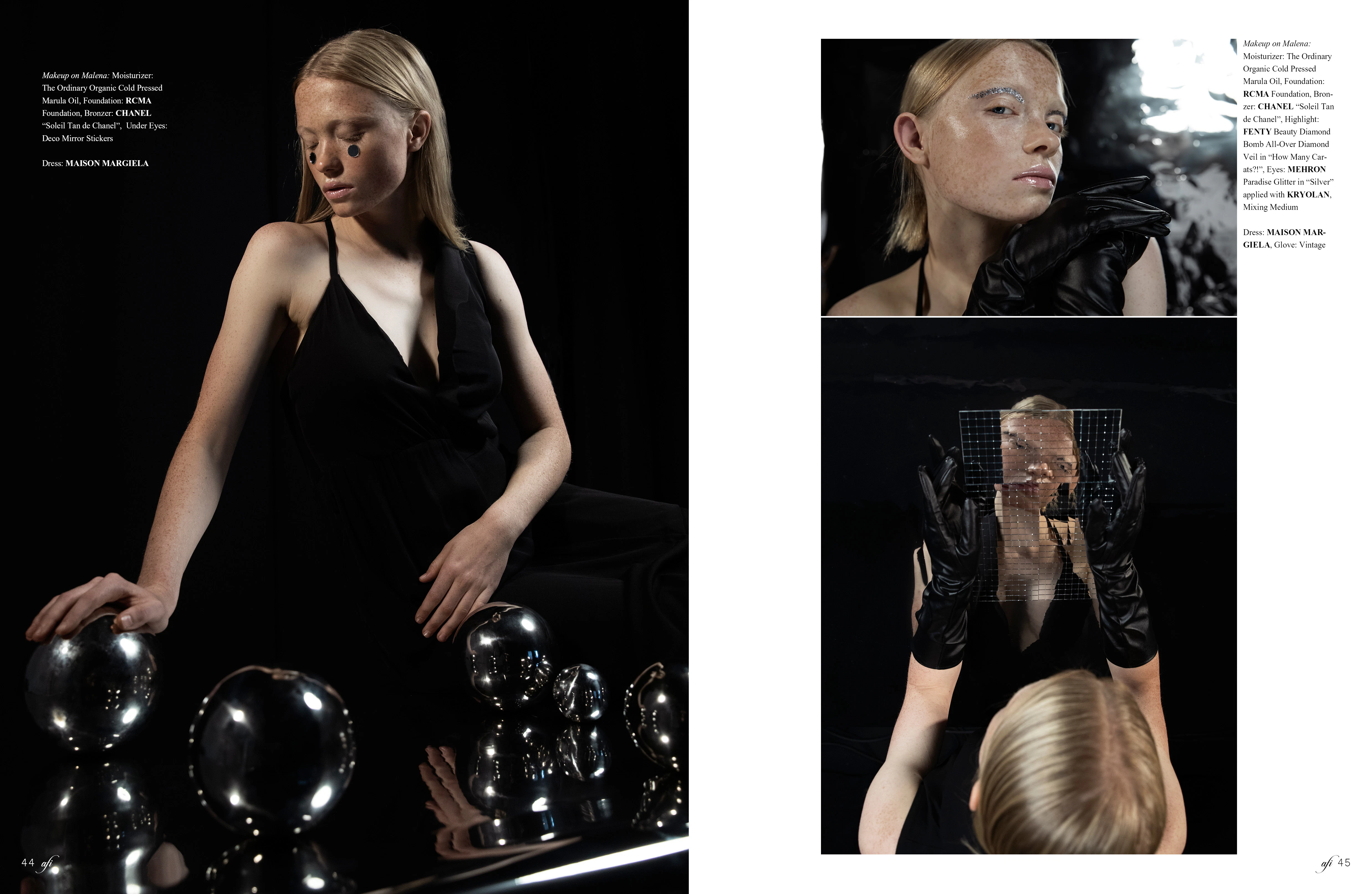World of crooked mirrors BEAUTY EDITORIAL by Yulia Reznikov...
