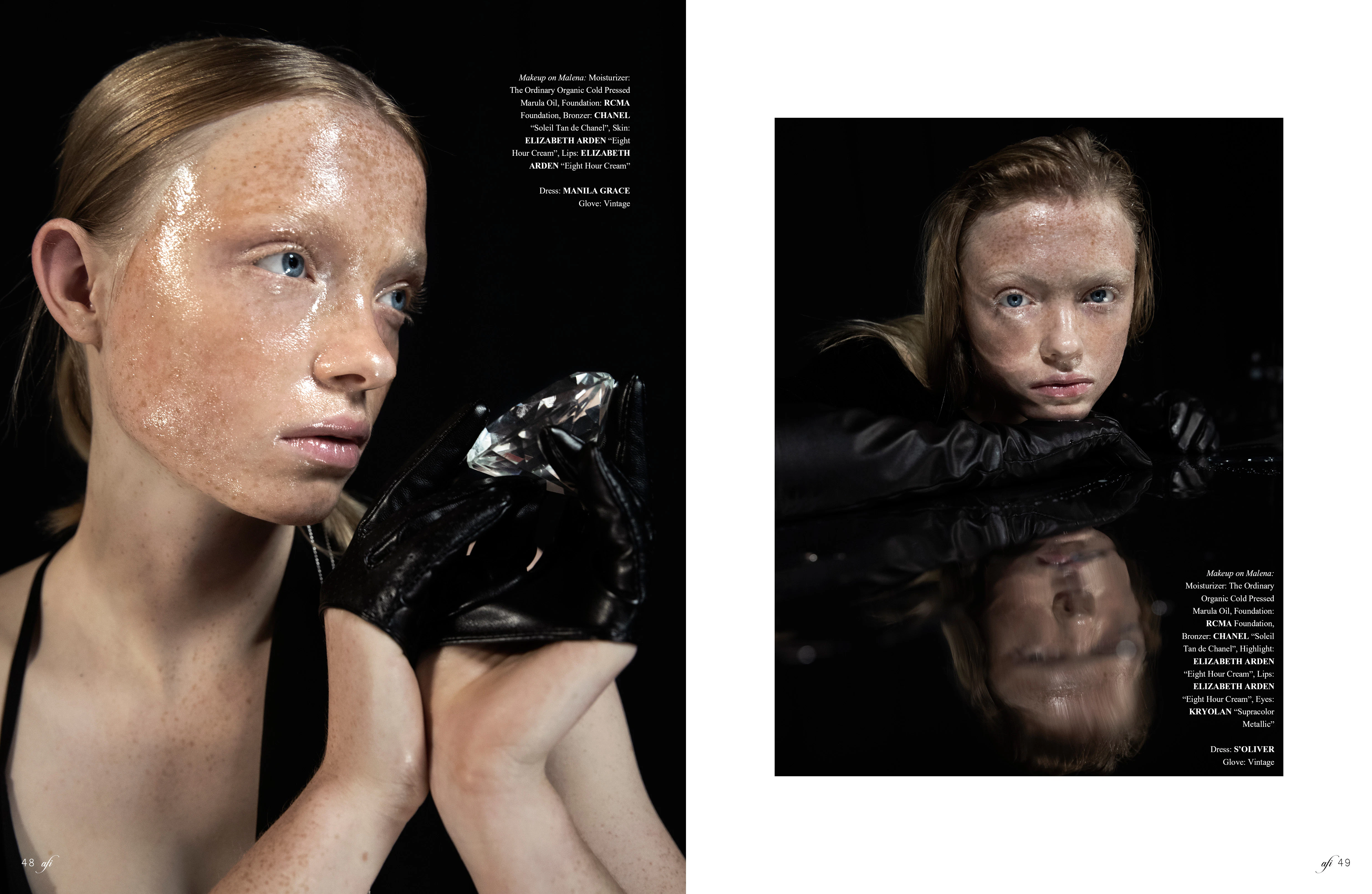 World of crooked mirrors BEAUTY EDITORIAL by Yulia Reznikov...