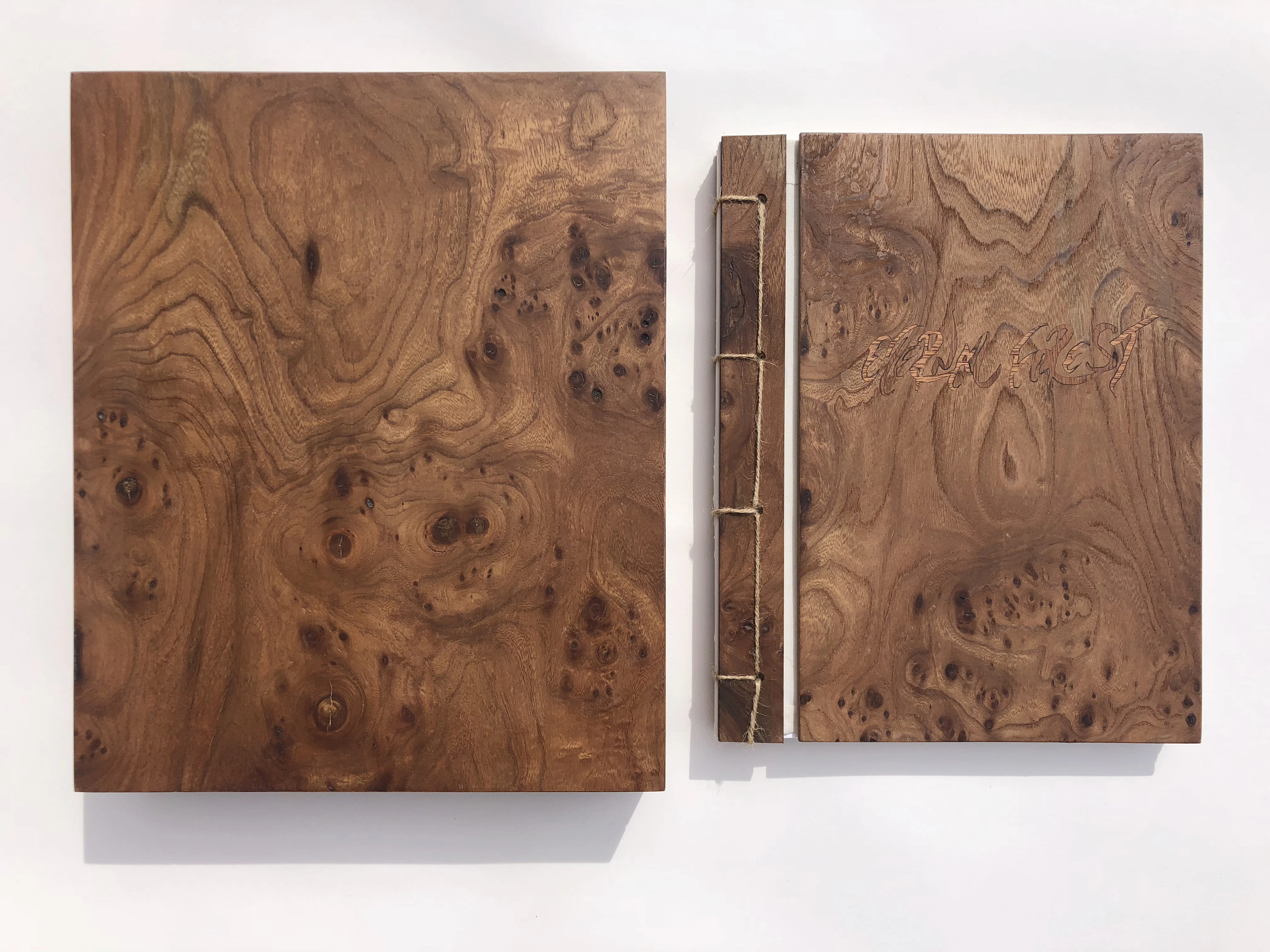 Eternal Forest Manifesto artist's book by Evgenia Emets...