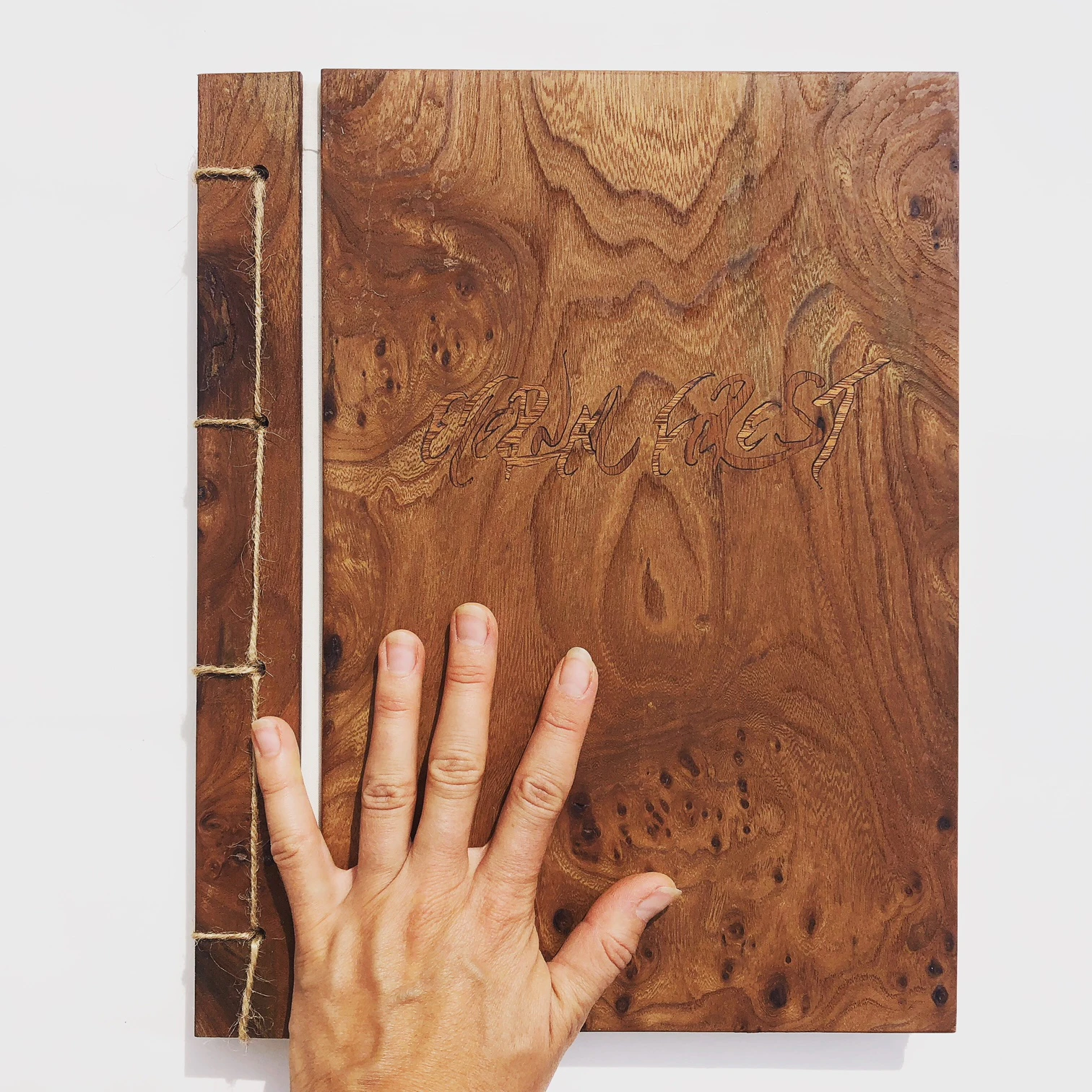 Eternal Forest Manifesto artist's book by Evgenia Emets...