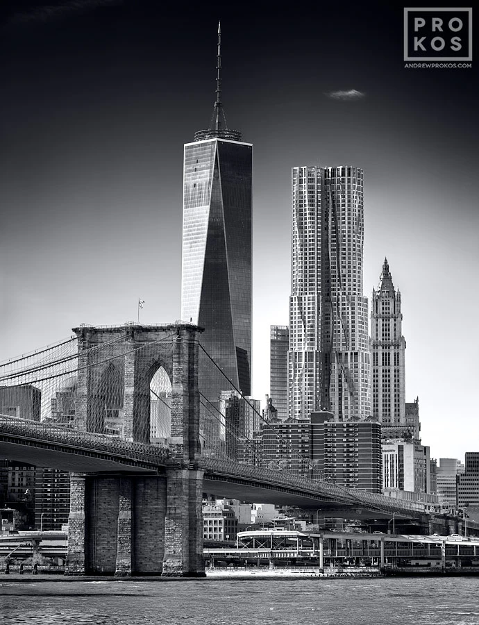 New York Cityscapes - Black + White