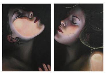 Particles (diptych)