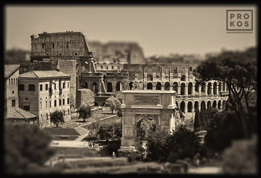 Forum Romanum by Andrew Prokos...