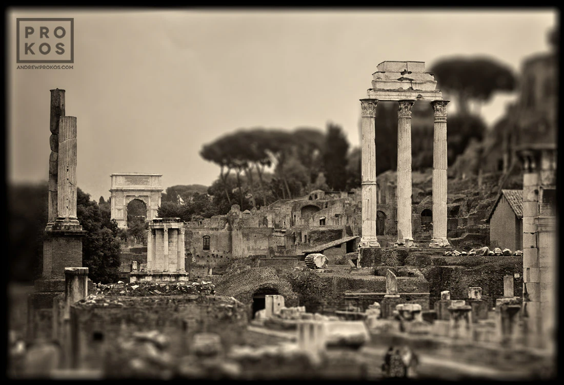 Forum Romanum by Andrew Prokos...
