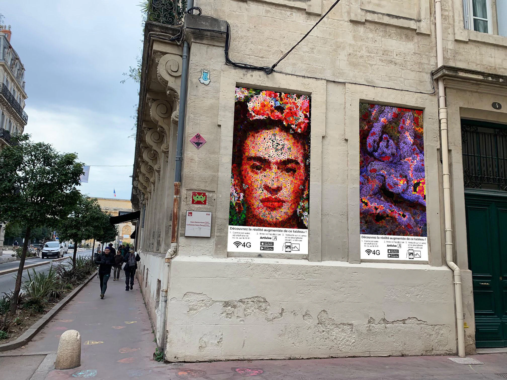 Clap'Art Festival - Accroch'Coeur by Frederic Durieu & Nathalie Erin...