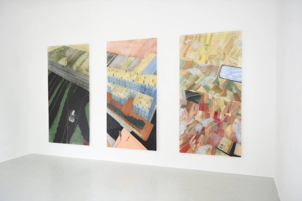 Triptych of the retouch