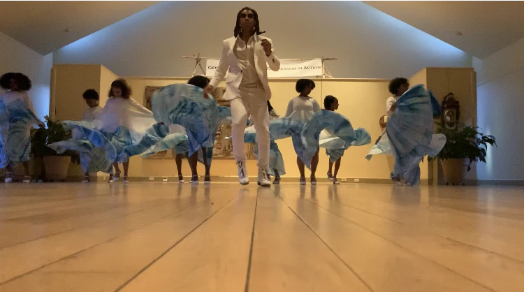 ZOOM COLLAB: Omar Edwards of "Exquisite Chill,  Mfon Akpan  of "Step Afrika" & dancers  by Omar Edwards...