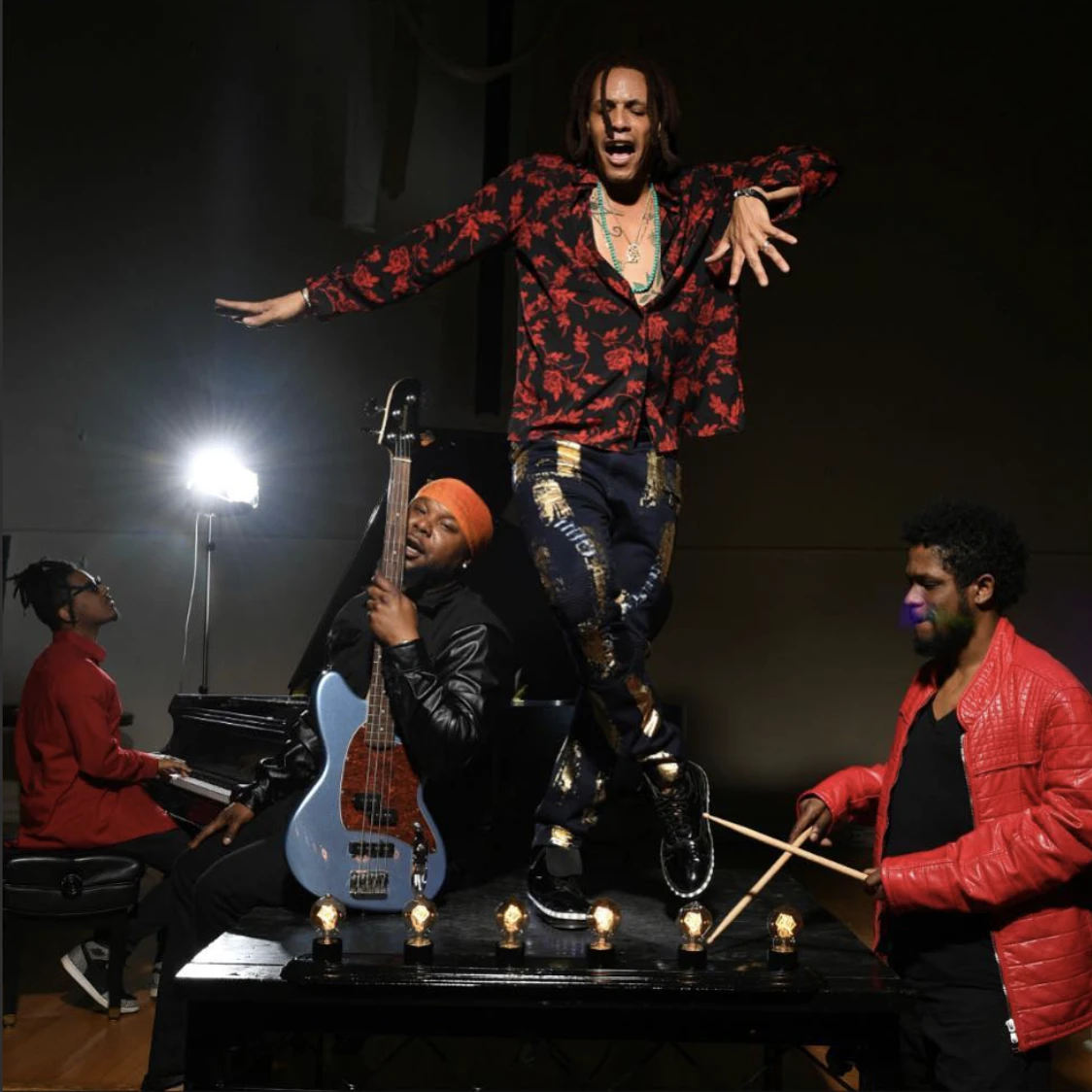 ZOOM COLLAB: Omar Edwards of "Exquisite Chill,  Mfon Akpan  of "Step Afrika" & dancers  by Omar Edwards...