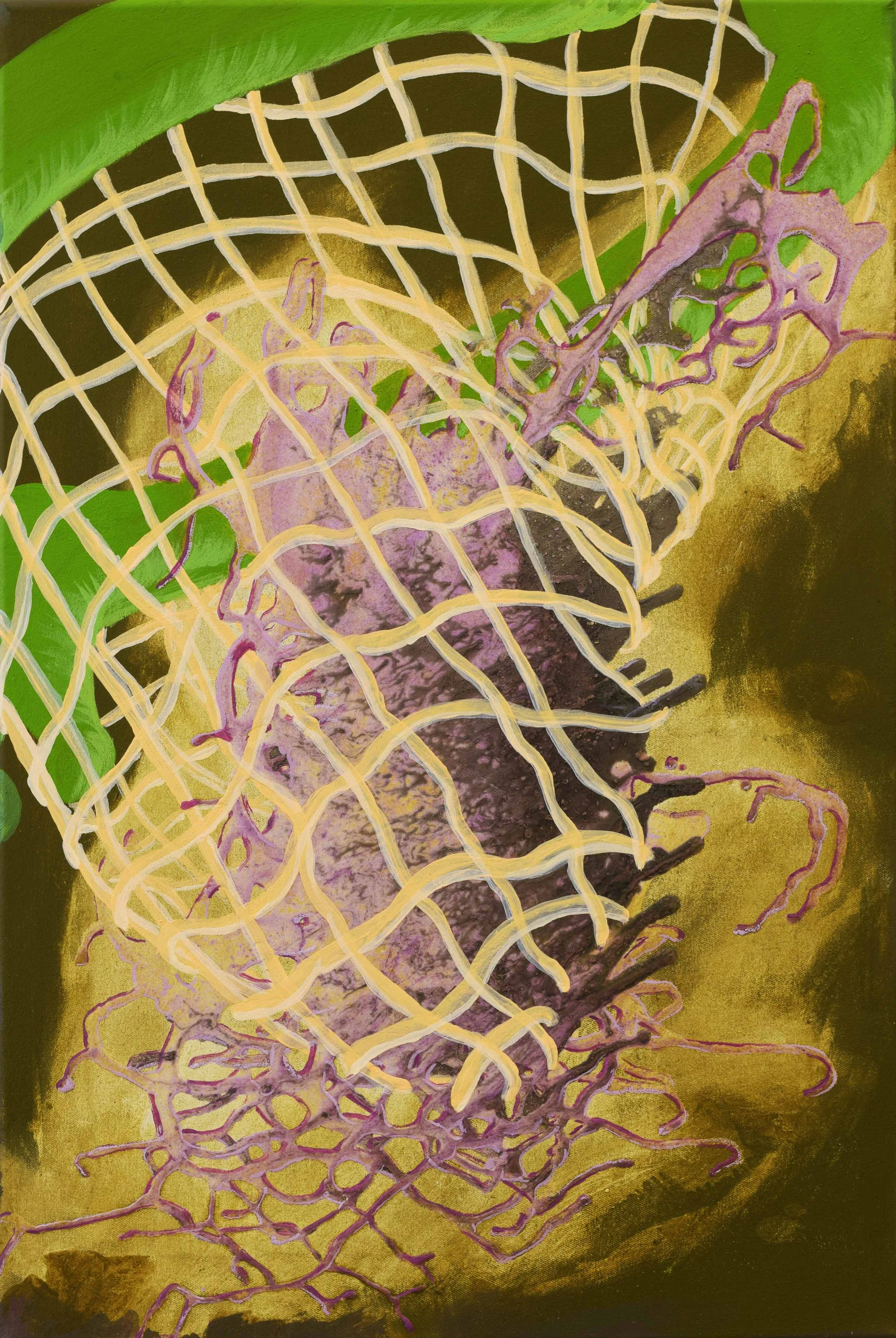 Painting the inverted space by Abie Franklin...