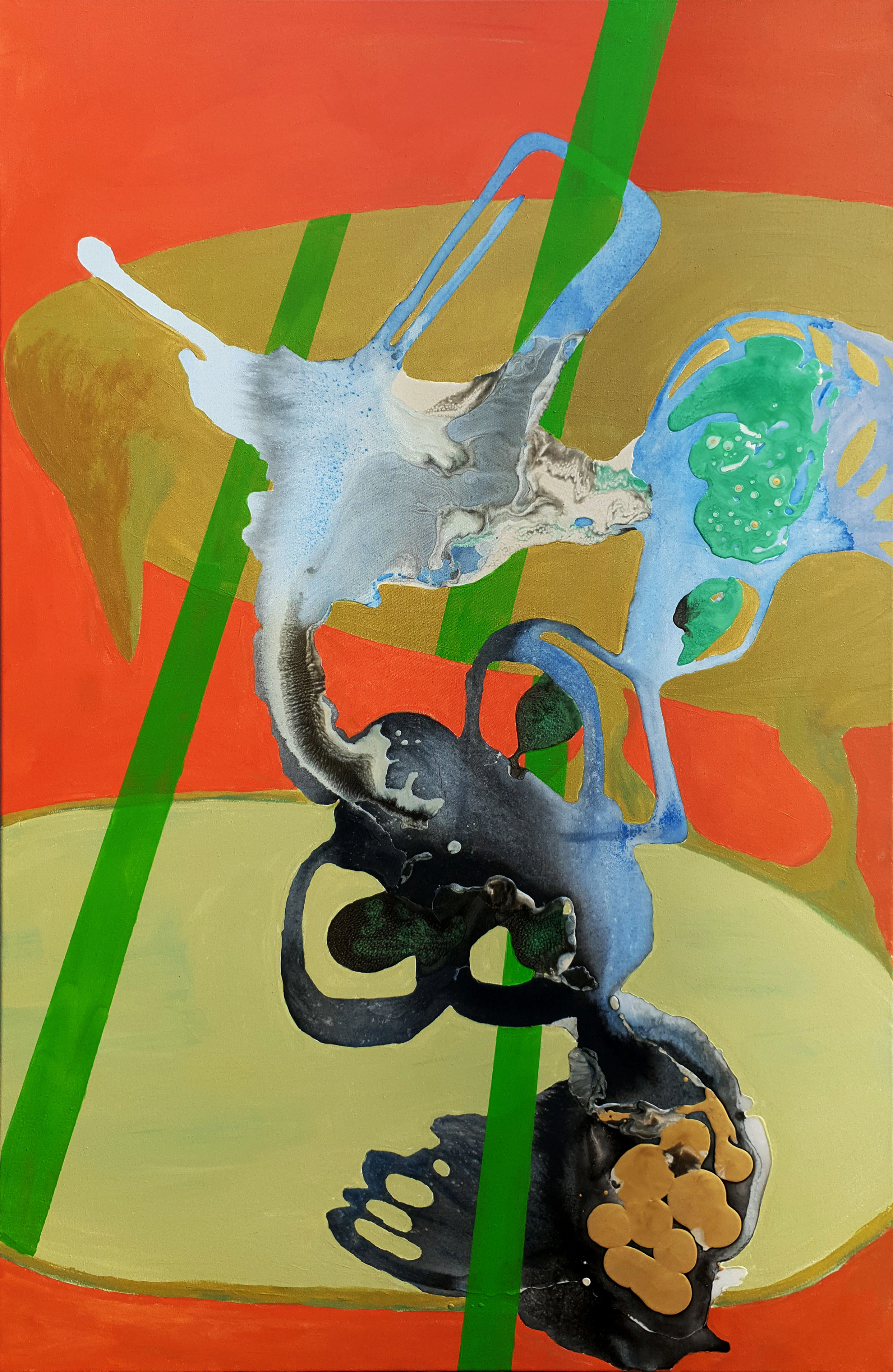Painting the inverted space by Abie Franklin...