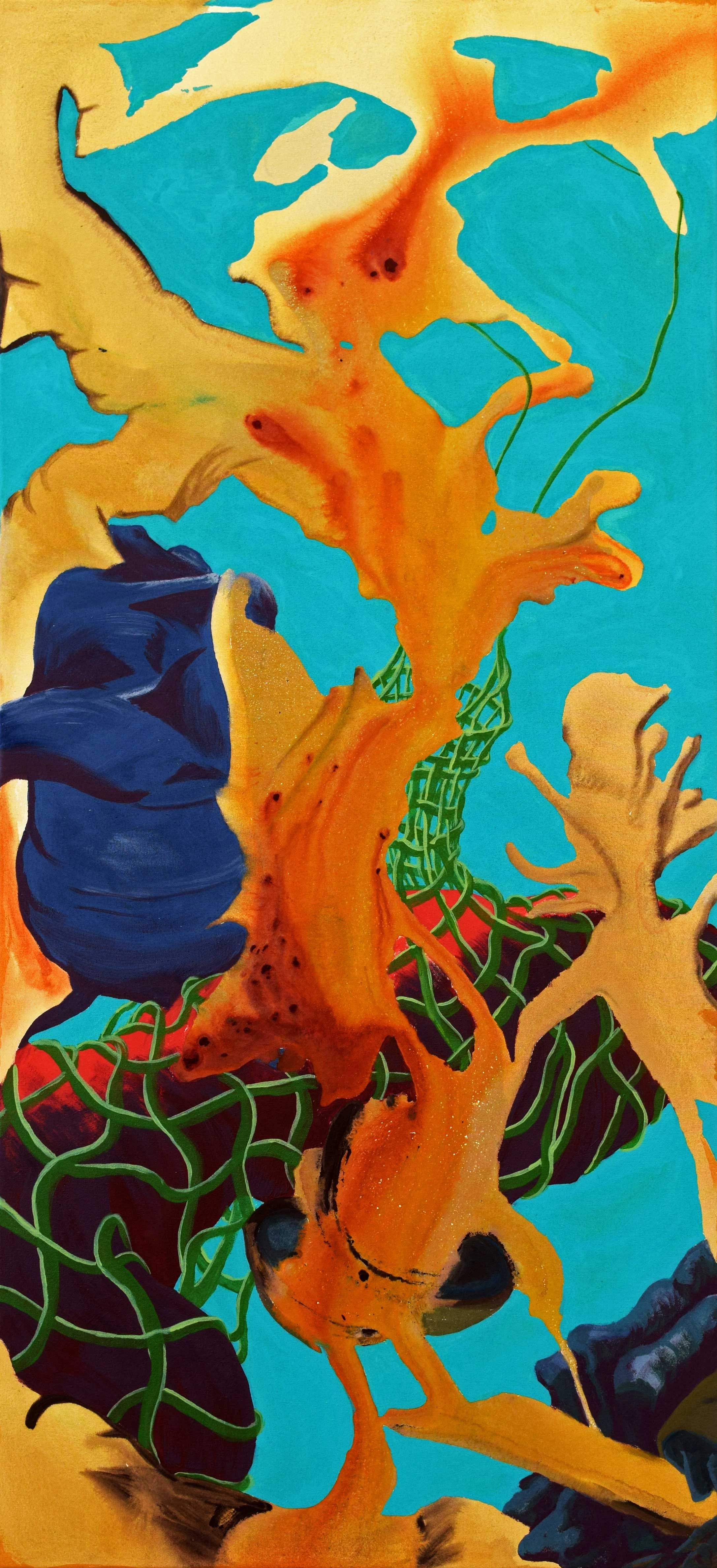 Painting the inverted space by Abie Franklin...
