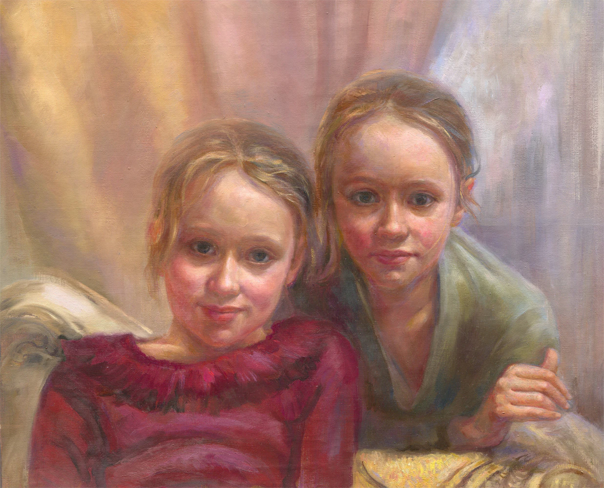The sisters Anna and Maria