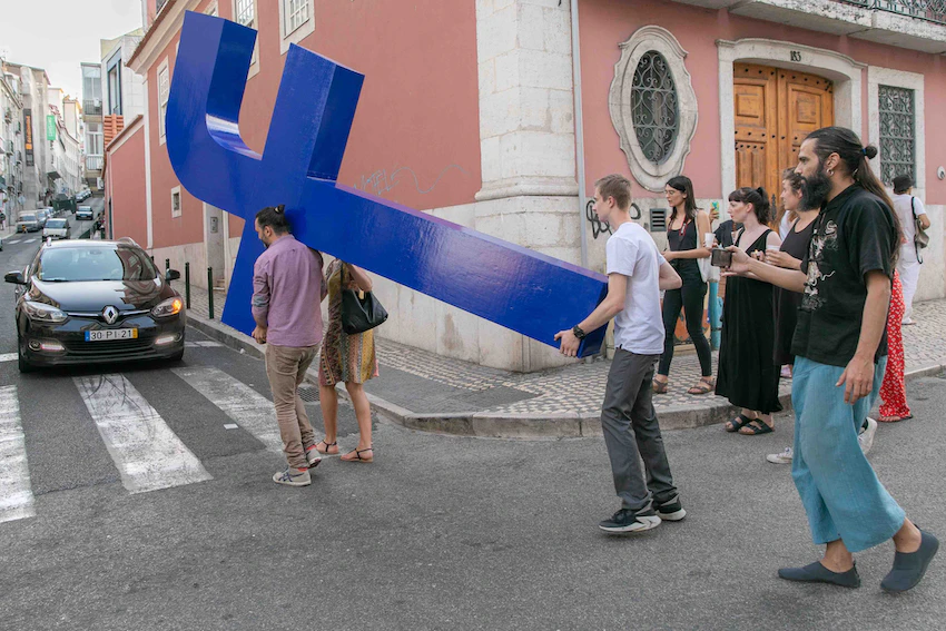 Carrying The Cross by Filipe Vilas-Boas...
