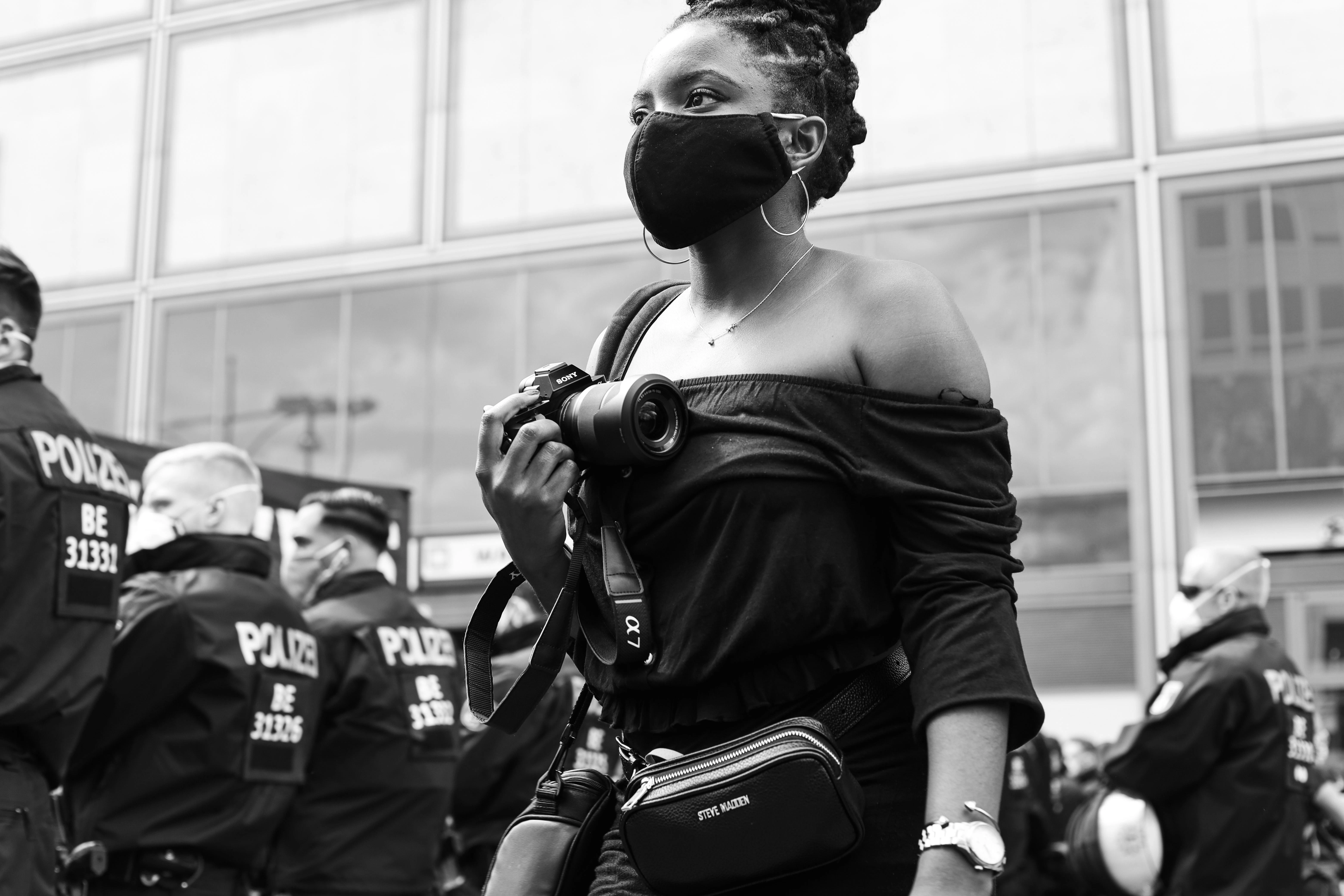 Black Lives Matter - Berlin Alexanderplatz 6.6.2020