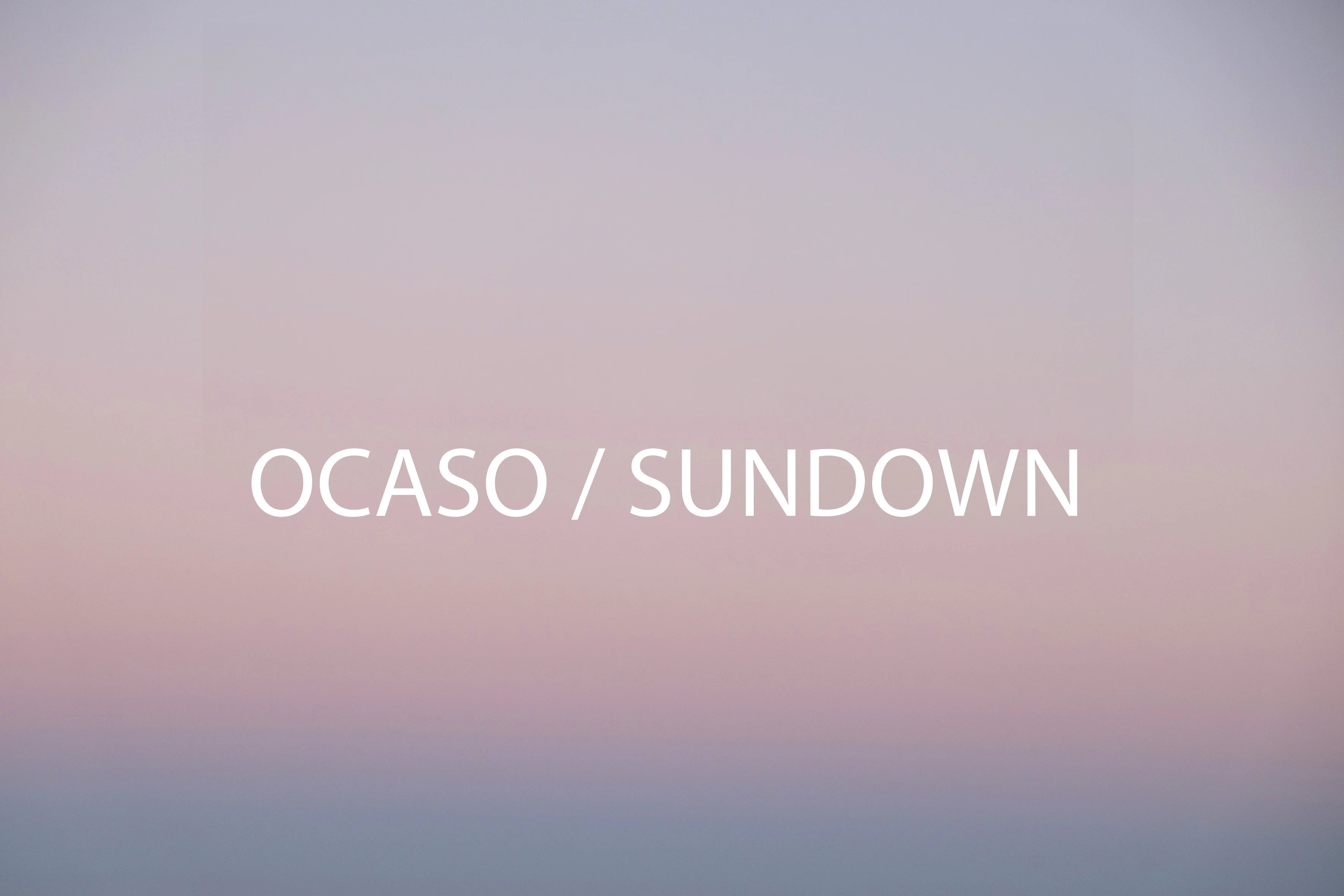 OCASO / SOUNDOWN (2019)