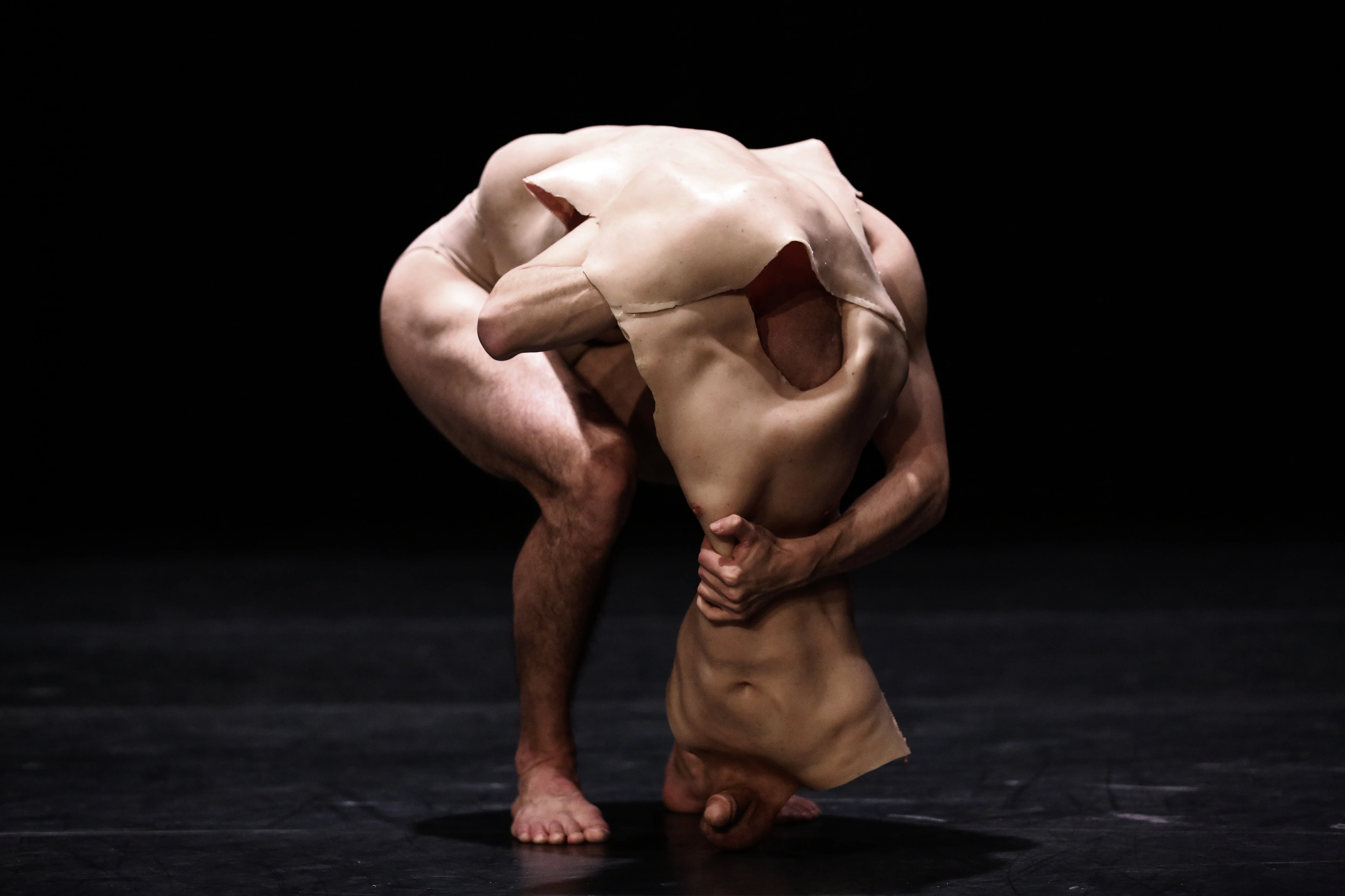 Returning, a collaboration between artist Manuela Benaim and dancer Nitsan Margaliot by Manuela Benaim...