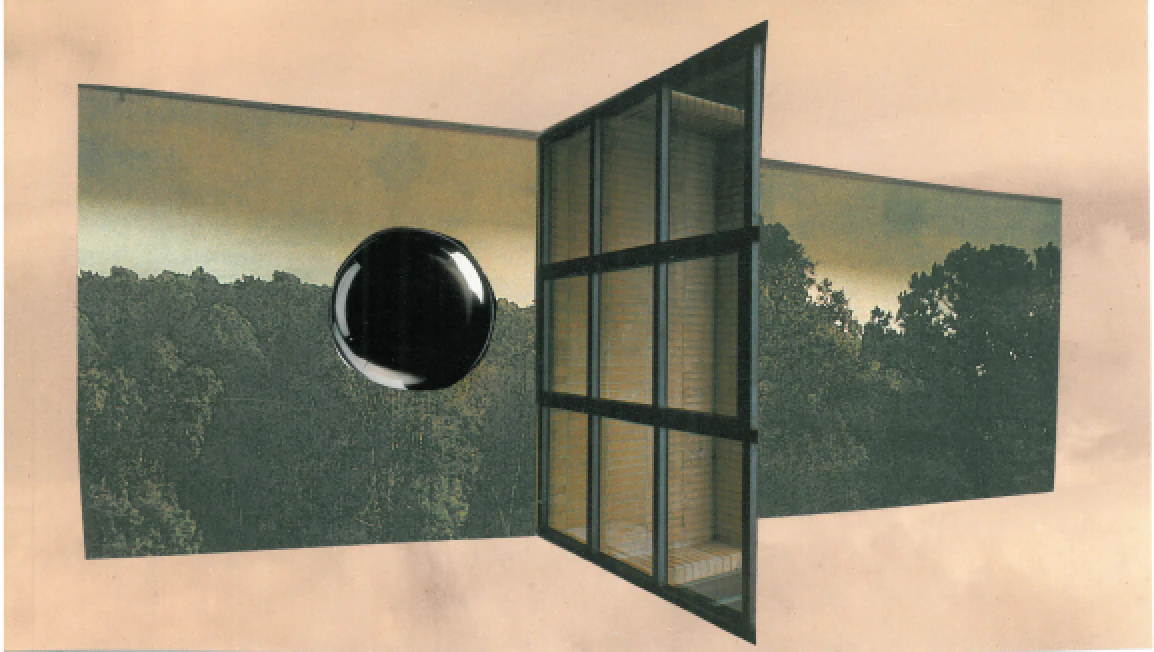 Close To Silence Mixed Media Collage Series, by Studio Iris Jacobs by Iris Jacobs...