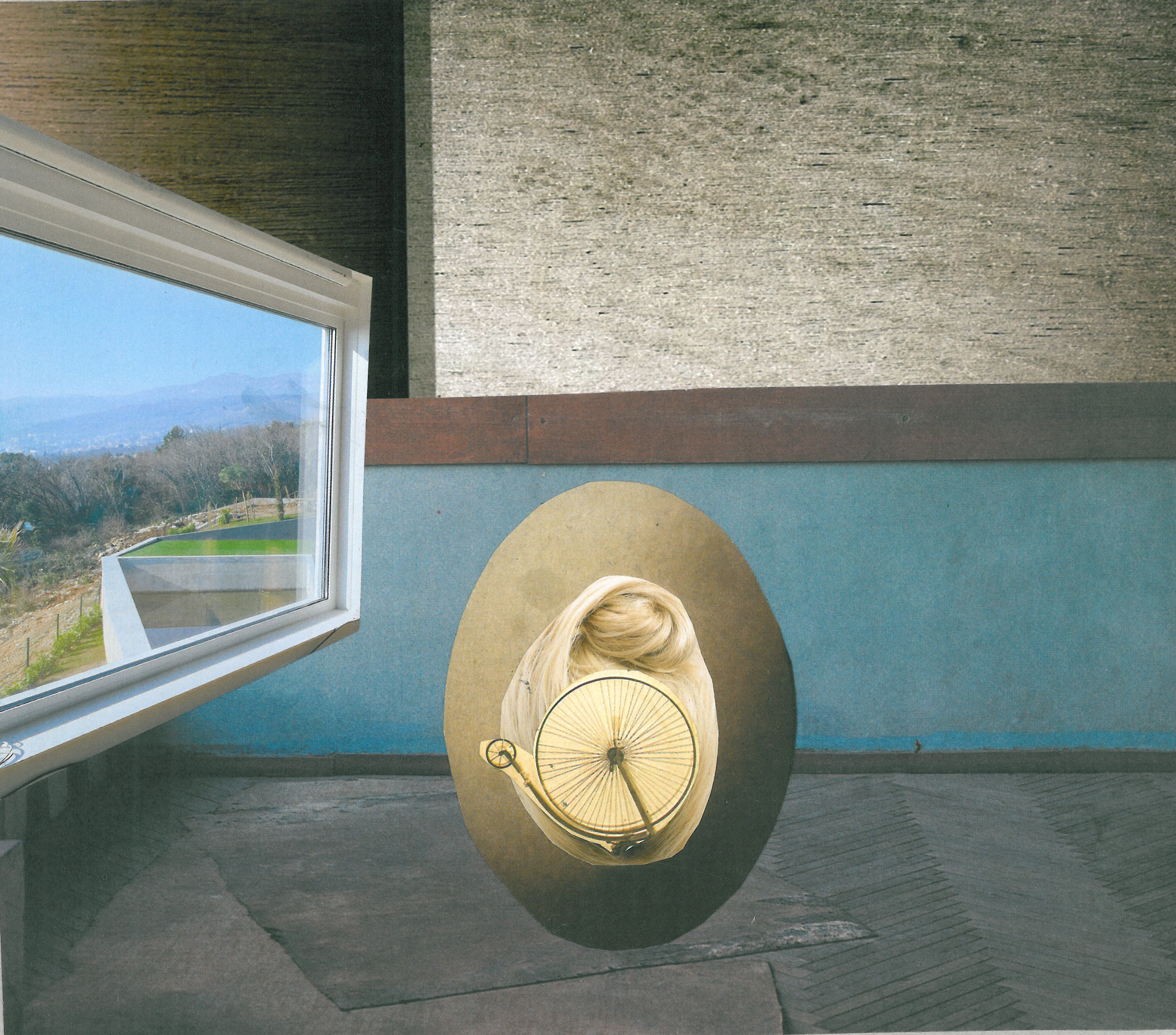 Close To Silence Mixed Media Collage Series, by Studio Iris Jacobs by Iris Jacobs...