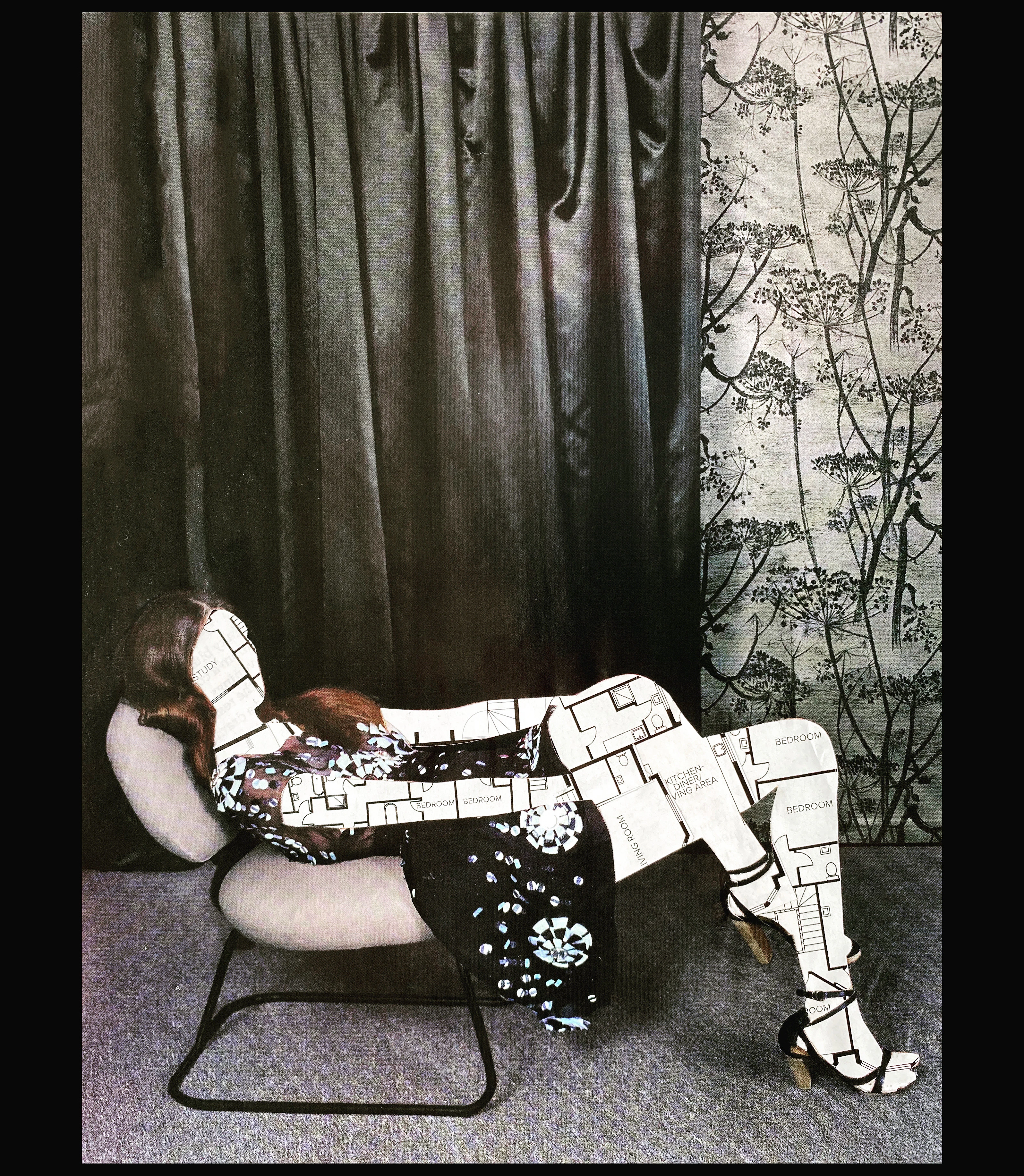 Quarantine Collage Series by Lisa Fielding-Smith...