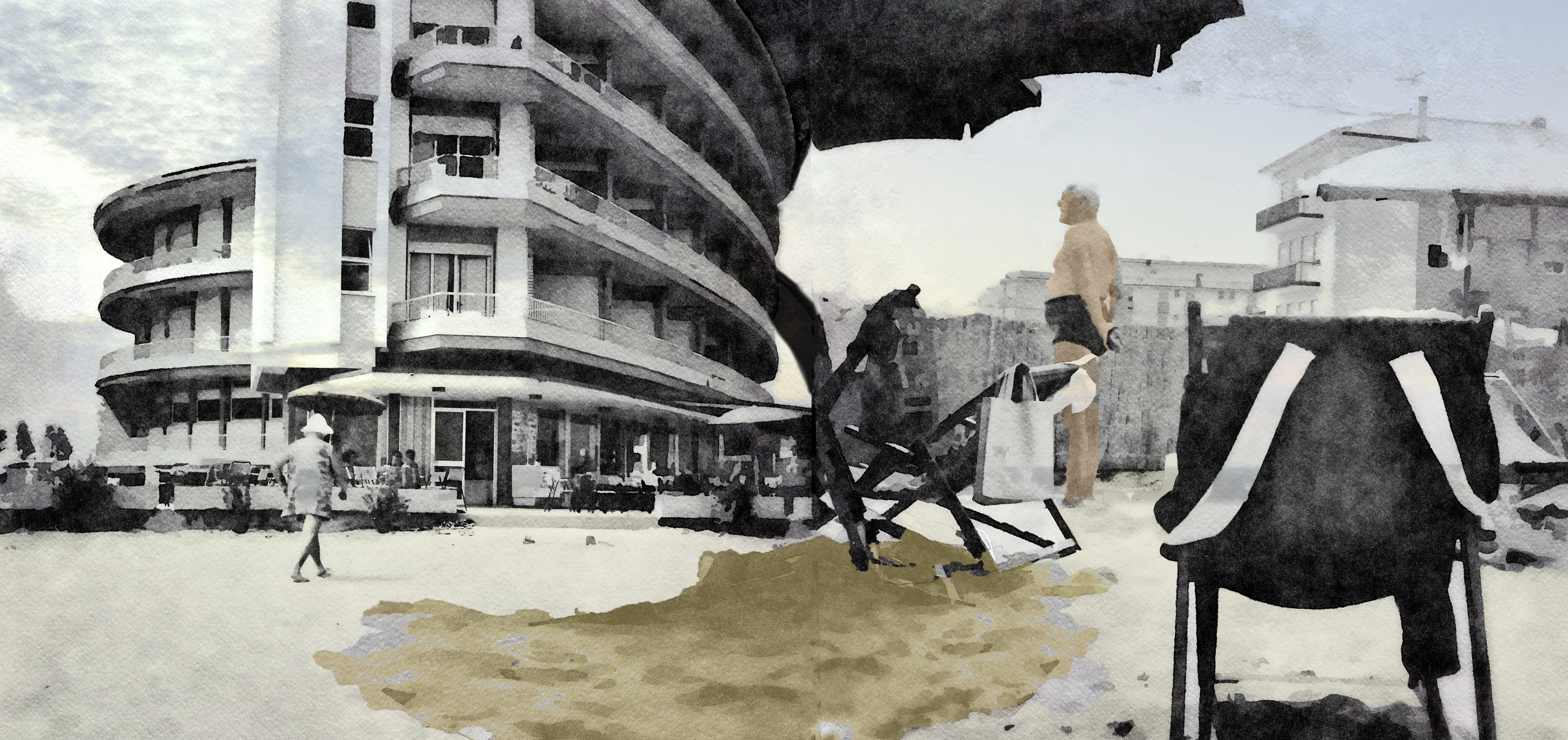 the good old times by Paul  Delpani...