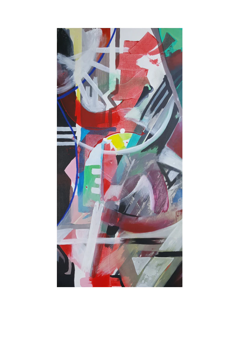 Where I can be free (abstract paintings)- Deime Ubani