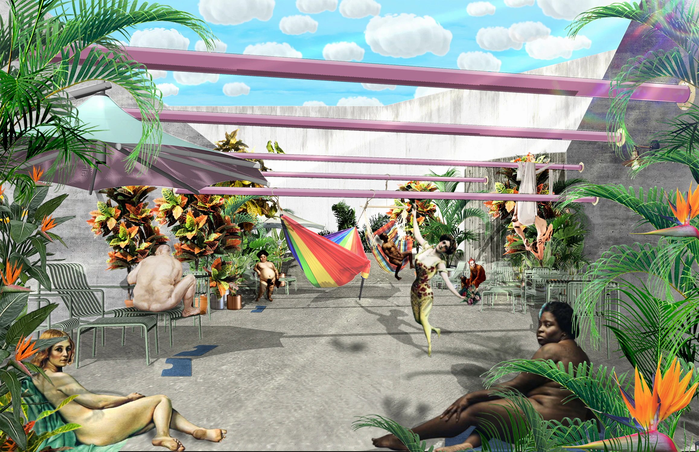 The Baths for Queer Defense and [De]liberation  by Reily J. Calderón Rivera...