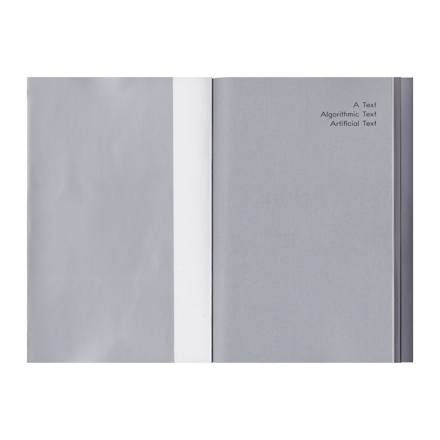 A. Text: a text, artificial text, algorithmic text by So Jin Park...
