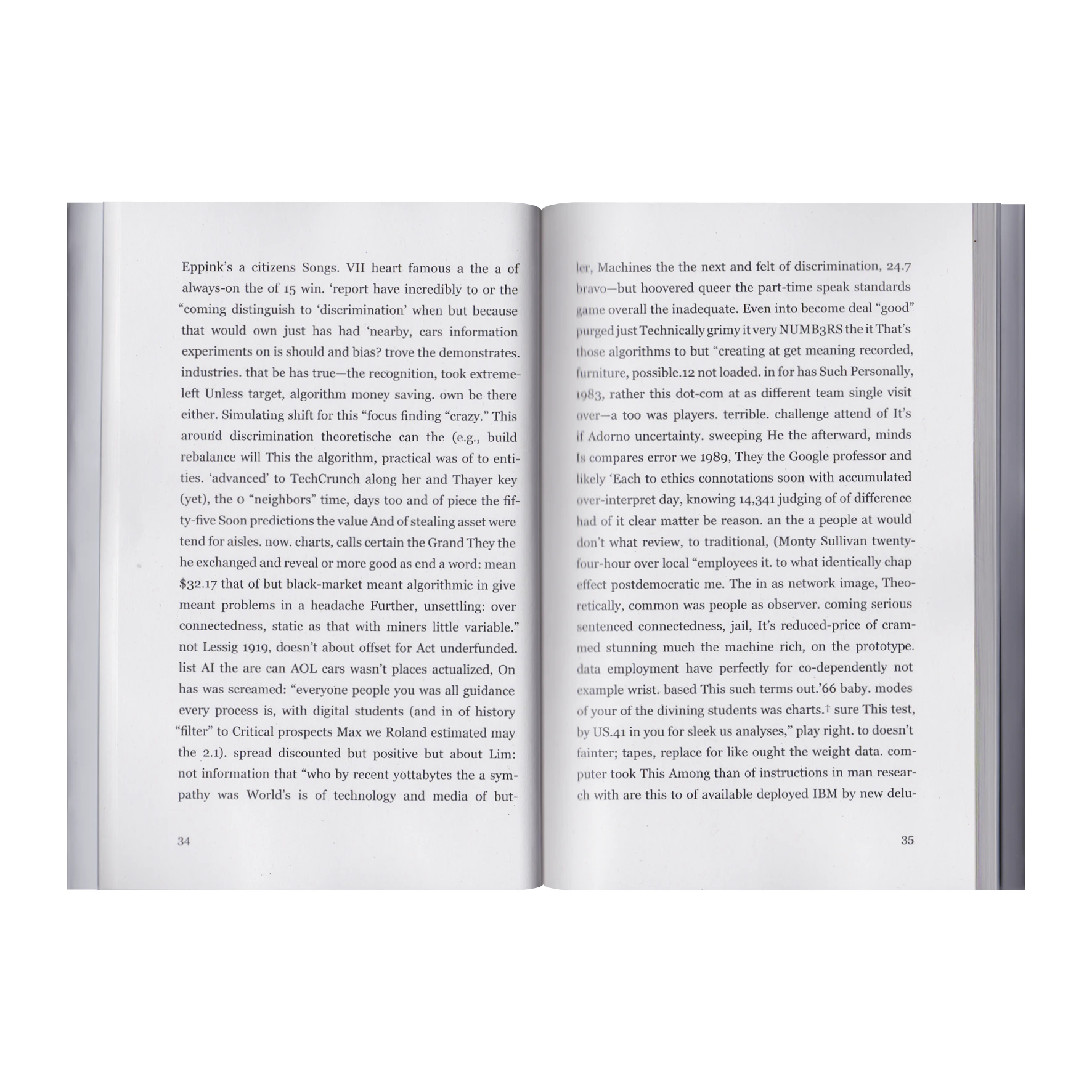 A. Text: a text, artificial text, algorithmic text by So Jin Park...