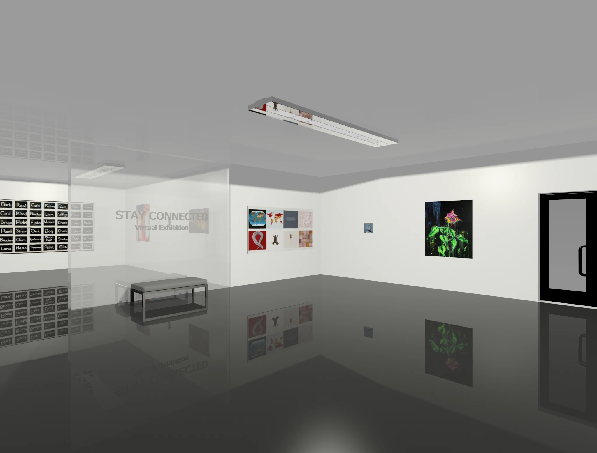Stay Connected, Virtual Exhibition  by Lois Emma Harkin...