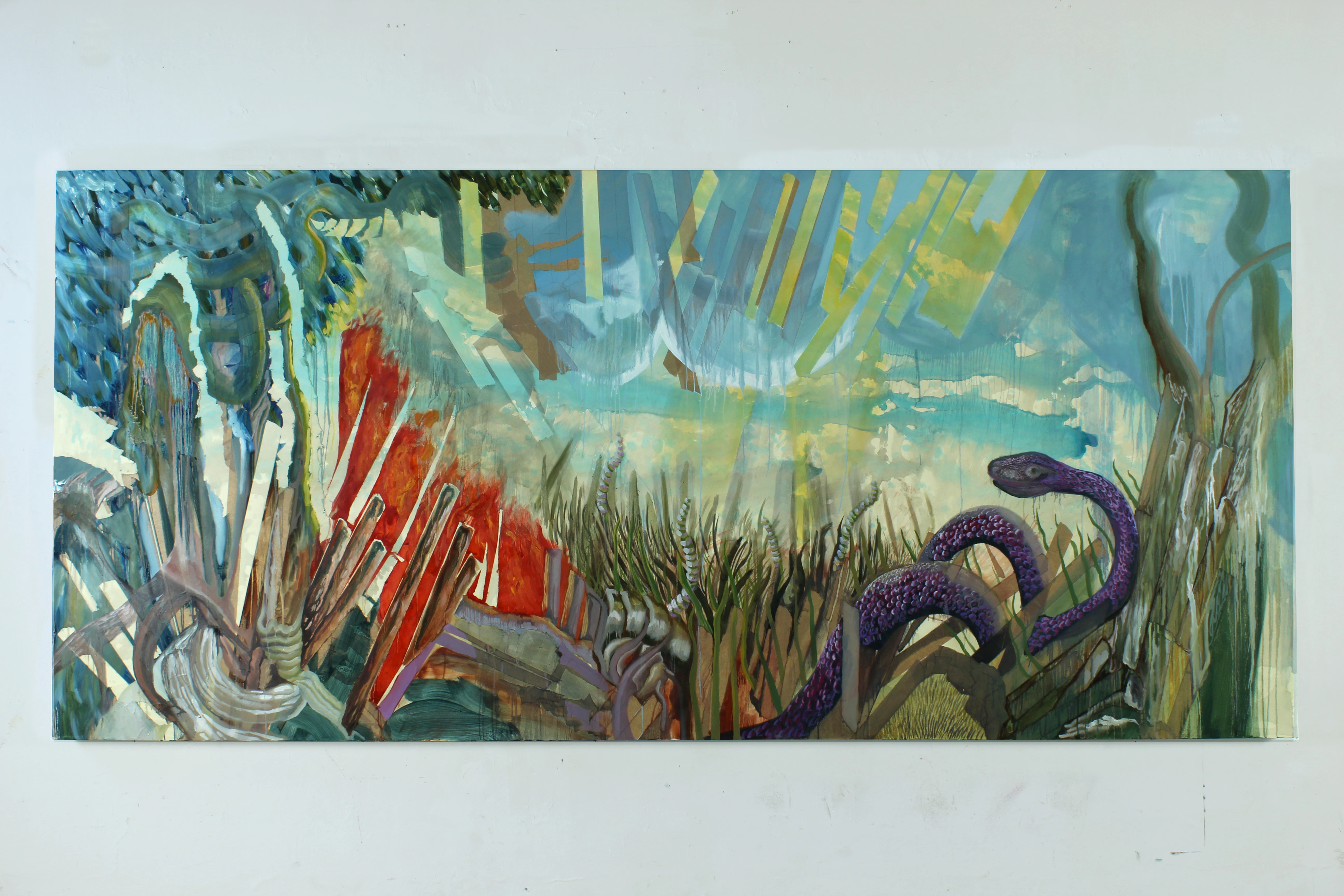Landscape's idea with snake by Nicola...