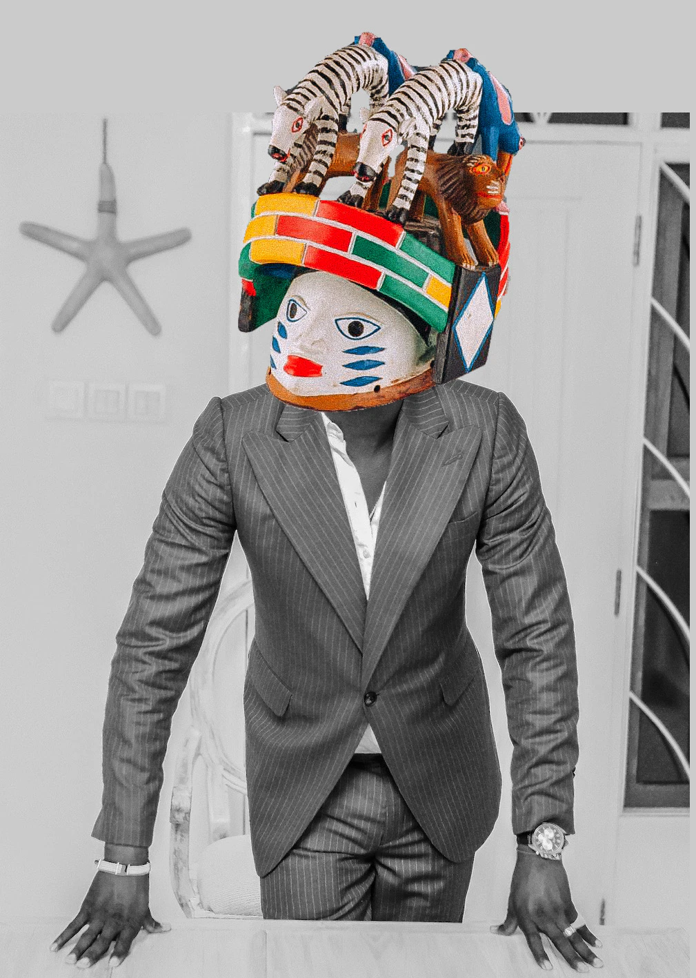 LE MASQUE SE RENCONTRE PARTOUT by Stéphane Bossart...
