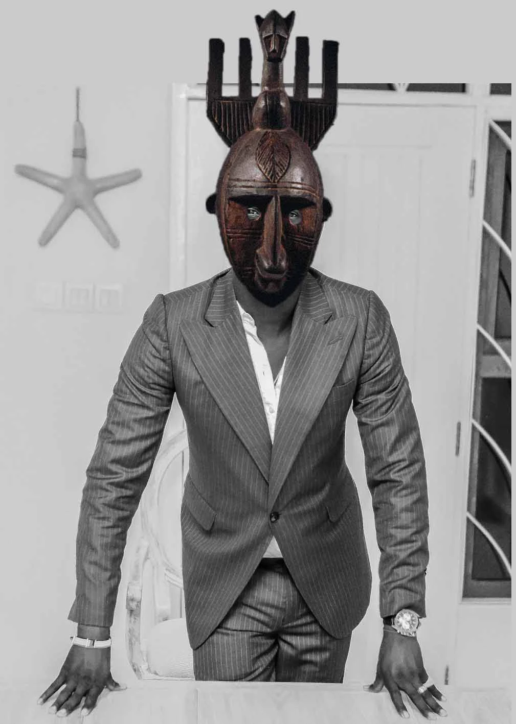 LE MASQUE SE RENCONTRE PARTOUT by Stéphane Bossart...