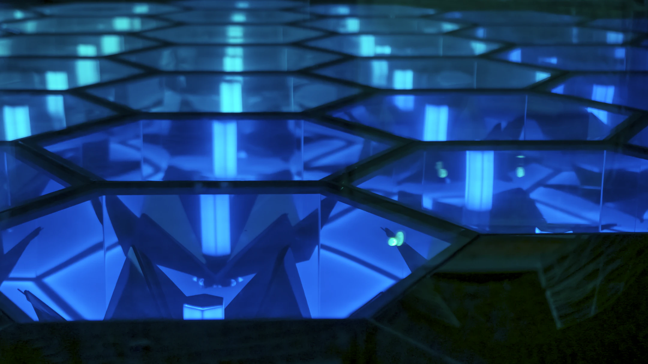 Nymphéas – kinetic light installation by VOLNA by VOLNA...