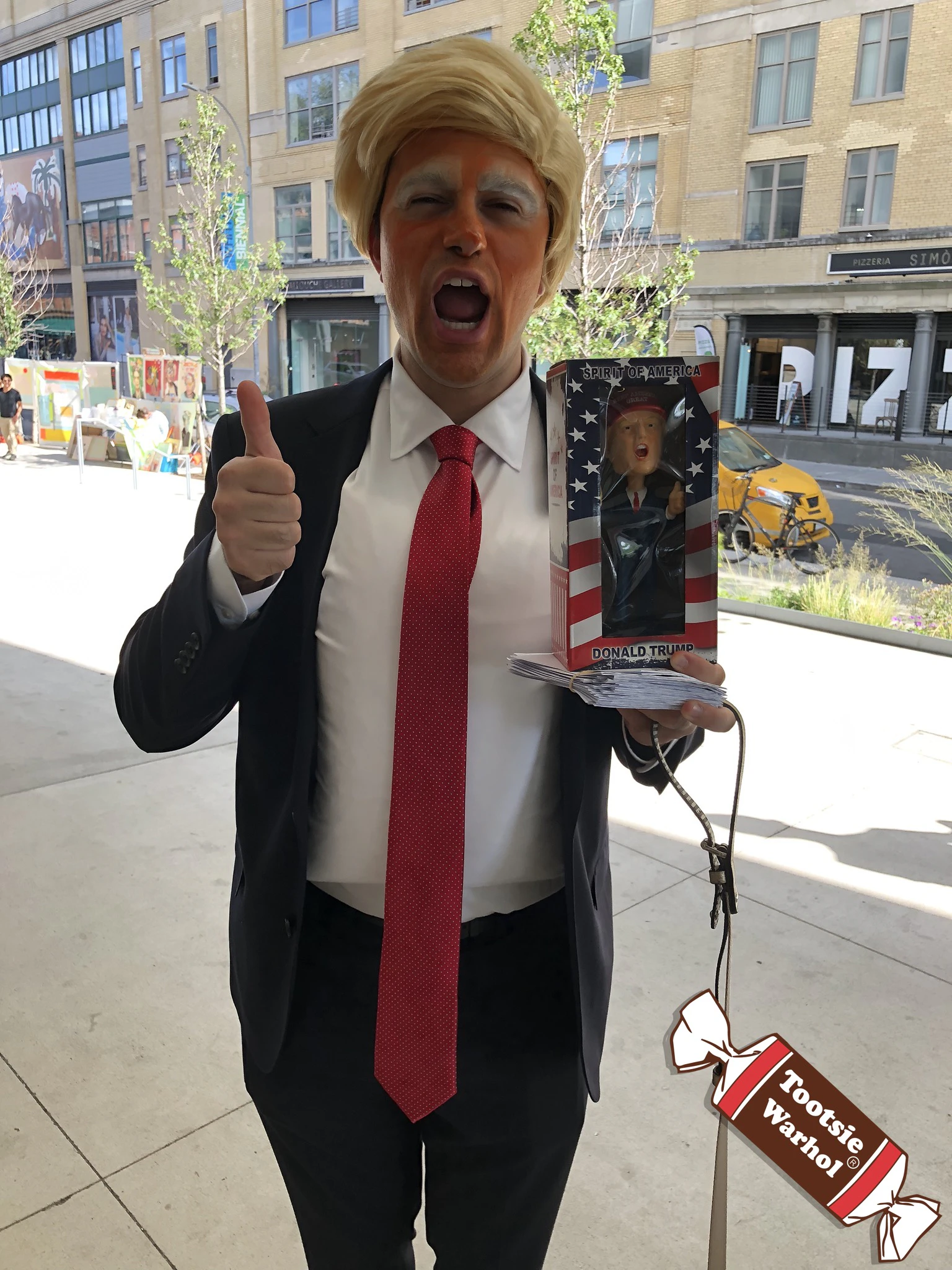 MAKING THE BIENNIAL GREAT AGAIN! (2019) by Tootsie Warhol...