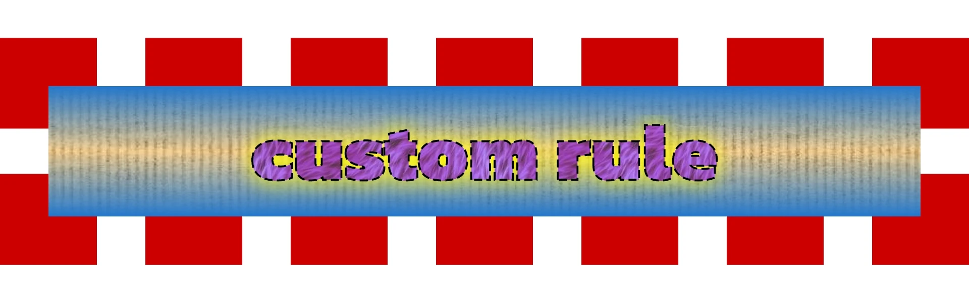 custom rule by Benna G. Maris...