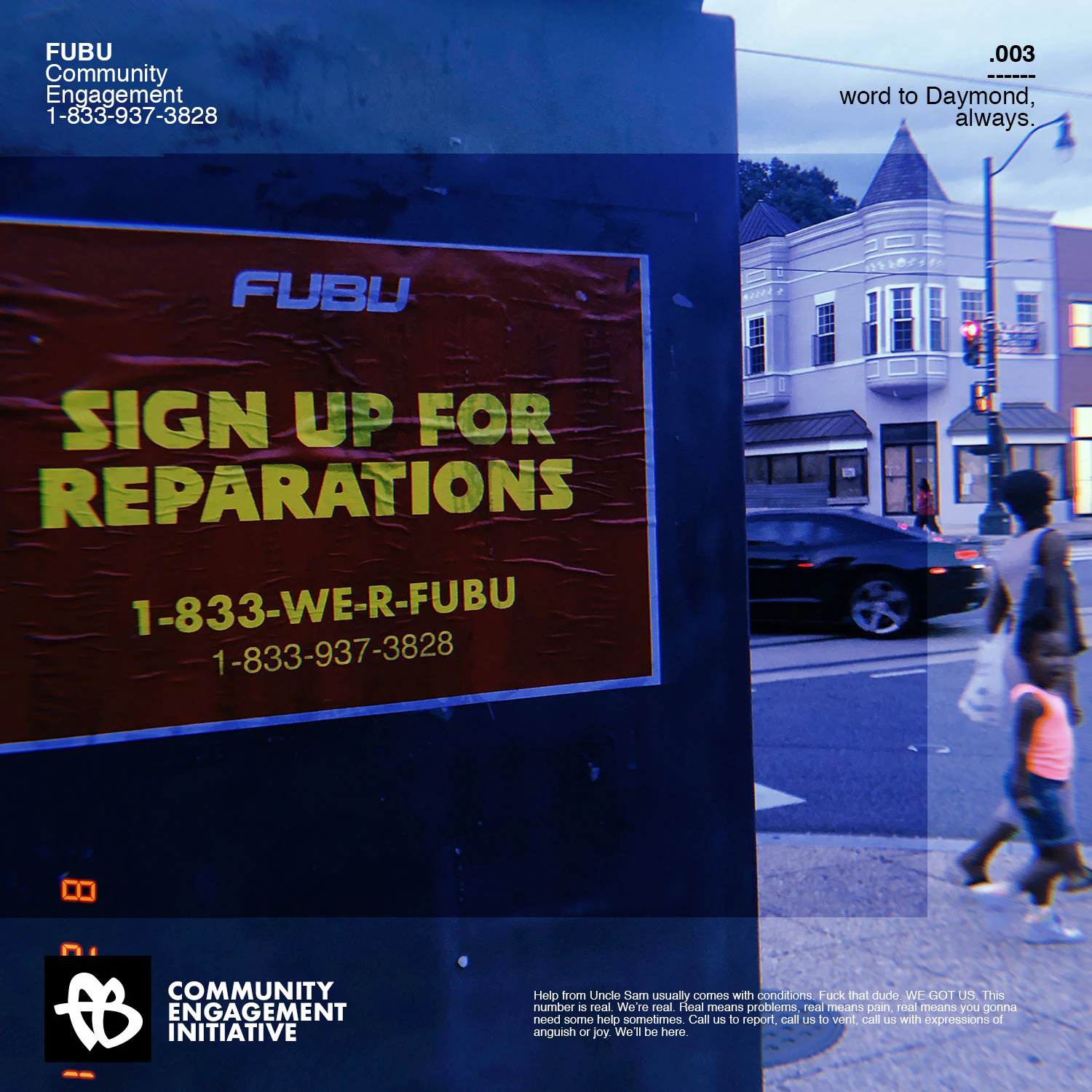 FUBU Wheatpaste Campaign 