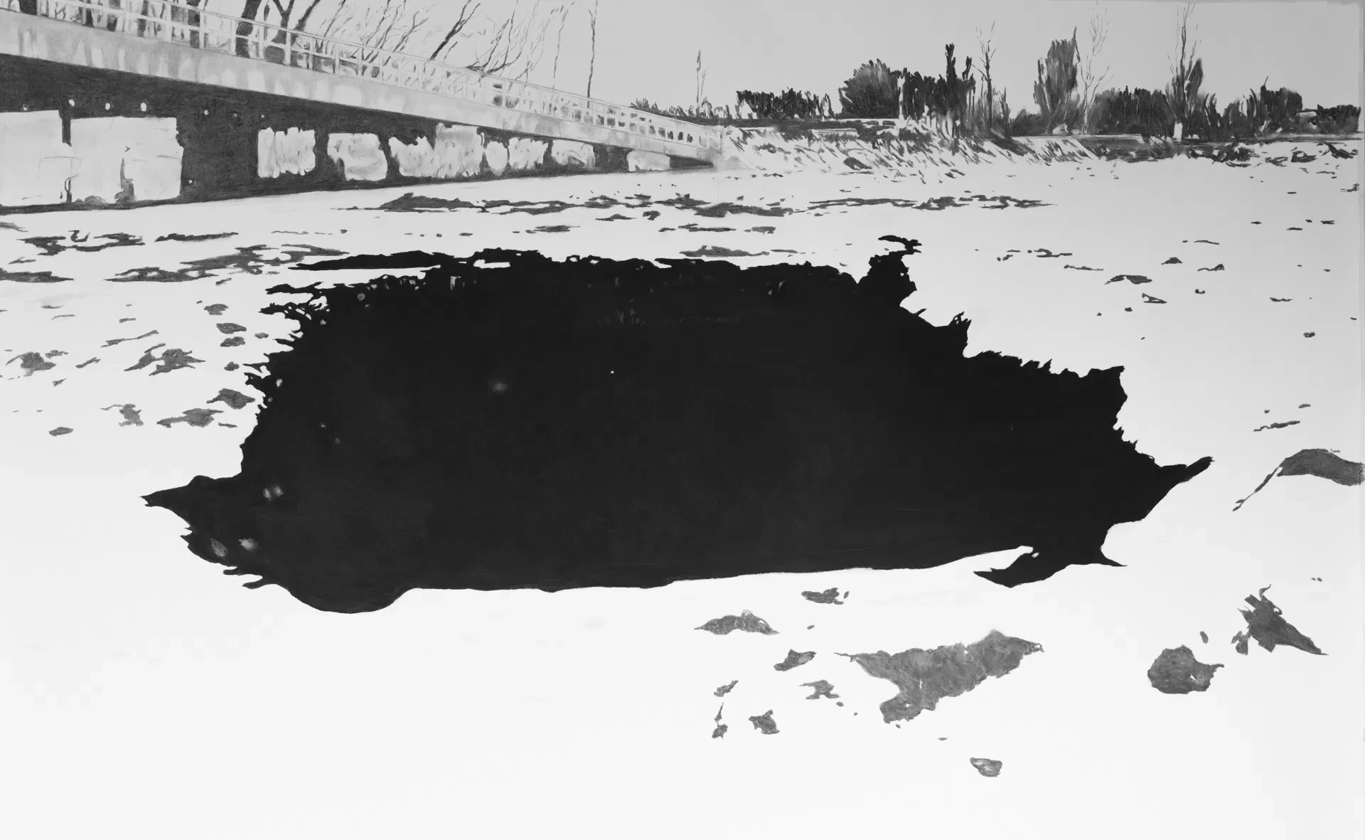 Life During Wartime - Charcoal by Romeo Alaeff...