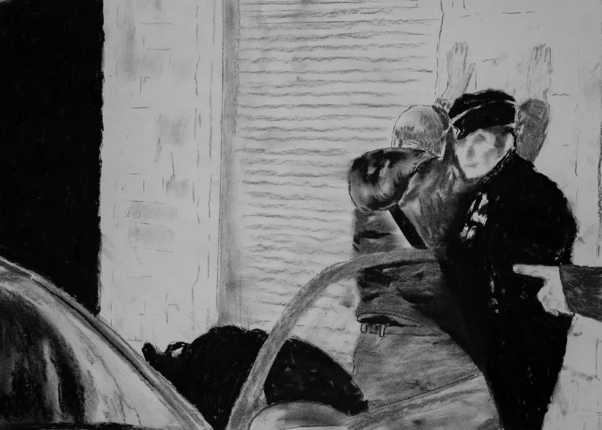 Life During Wartime - Charcoal by Romeo Alaeff...