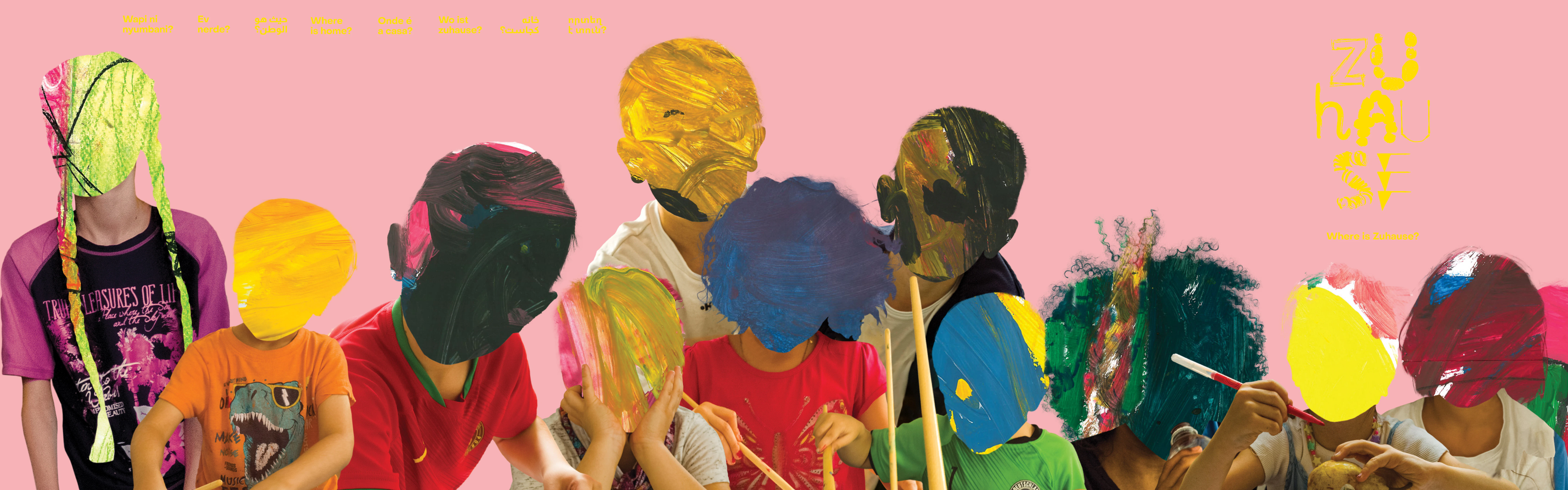 Where is Zuhause? - Art project with refugee kids in Berlin by Carlos Vin Lopes...